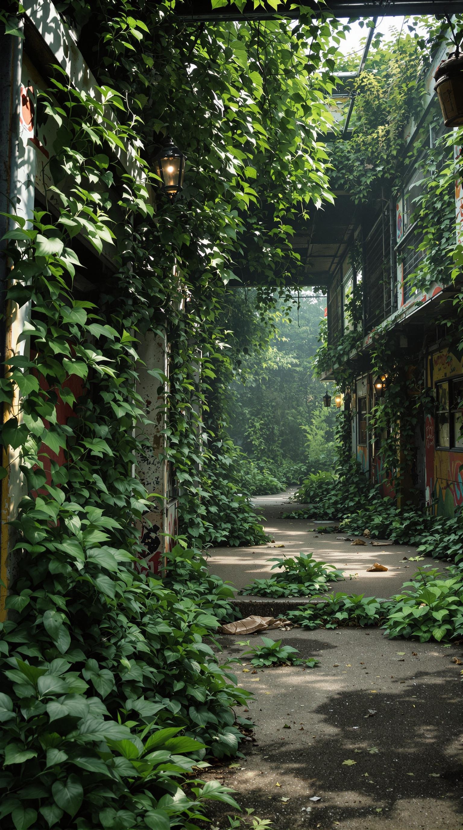 Abandoned Arcade Wallpaper