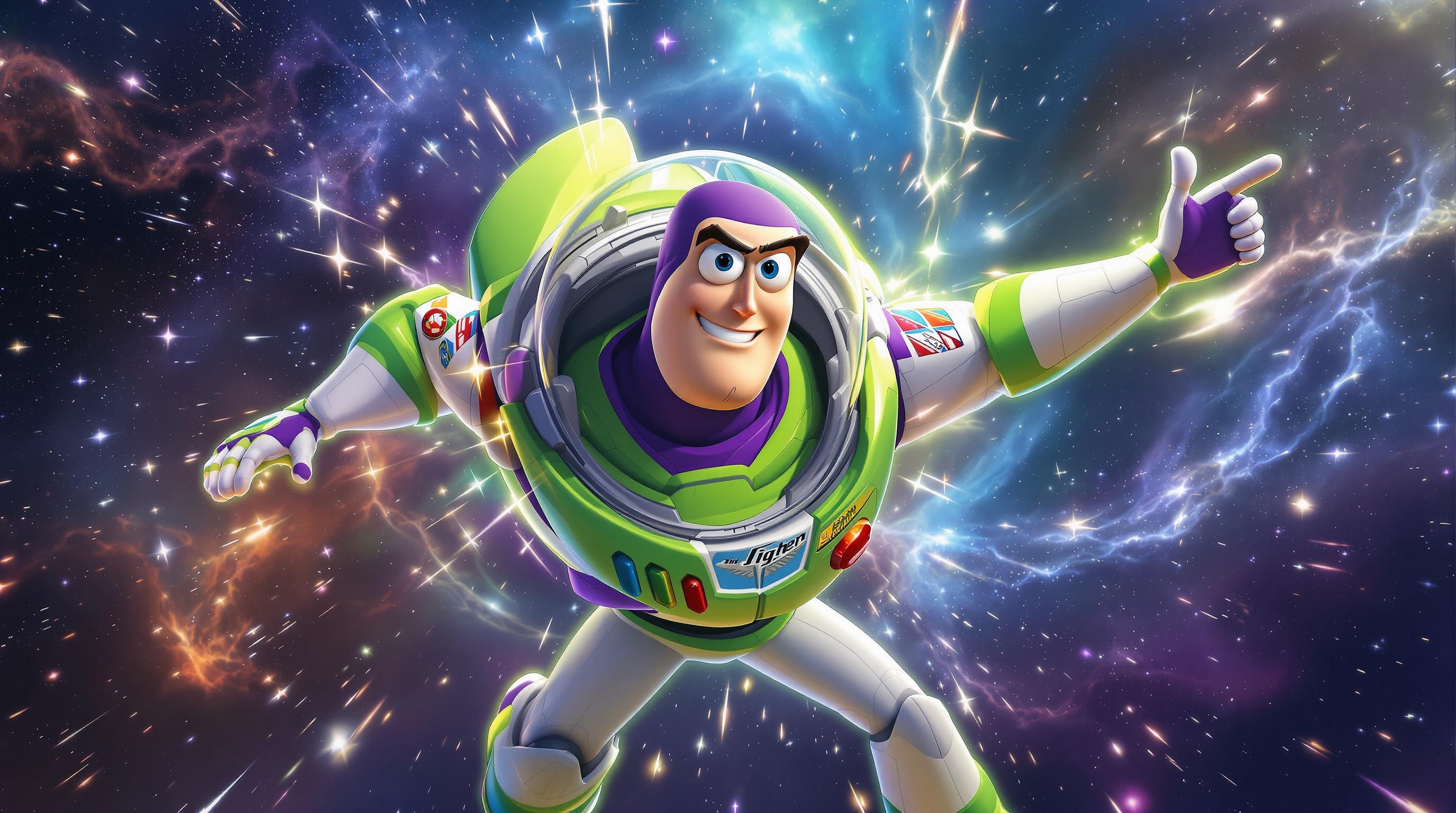 Animated Buzz Lightyear Cosmos