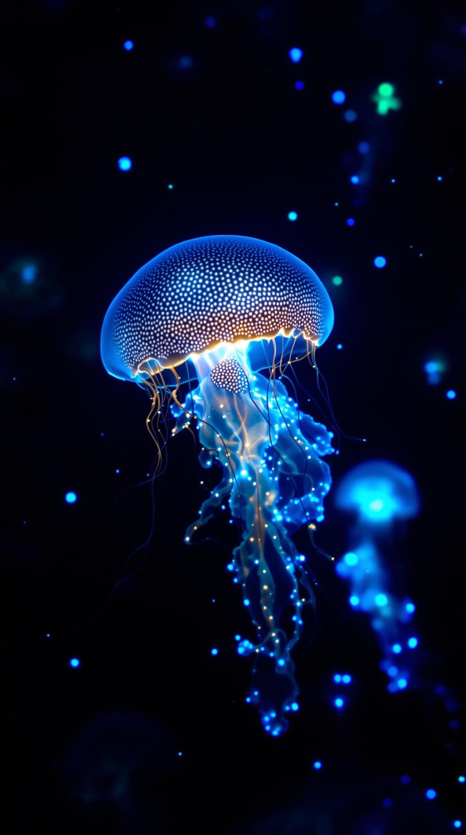 Biolucent Jellyfish Drift