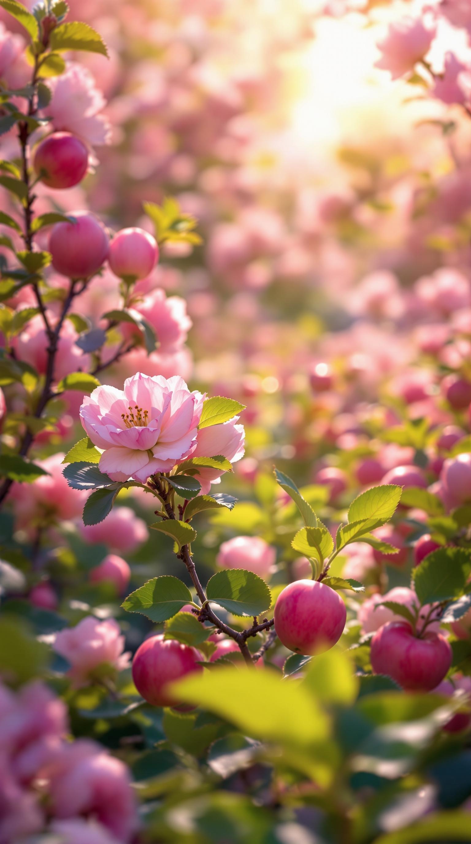 Blooming Anna Apple Garden