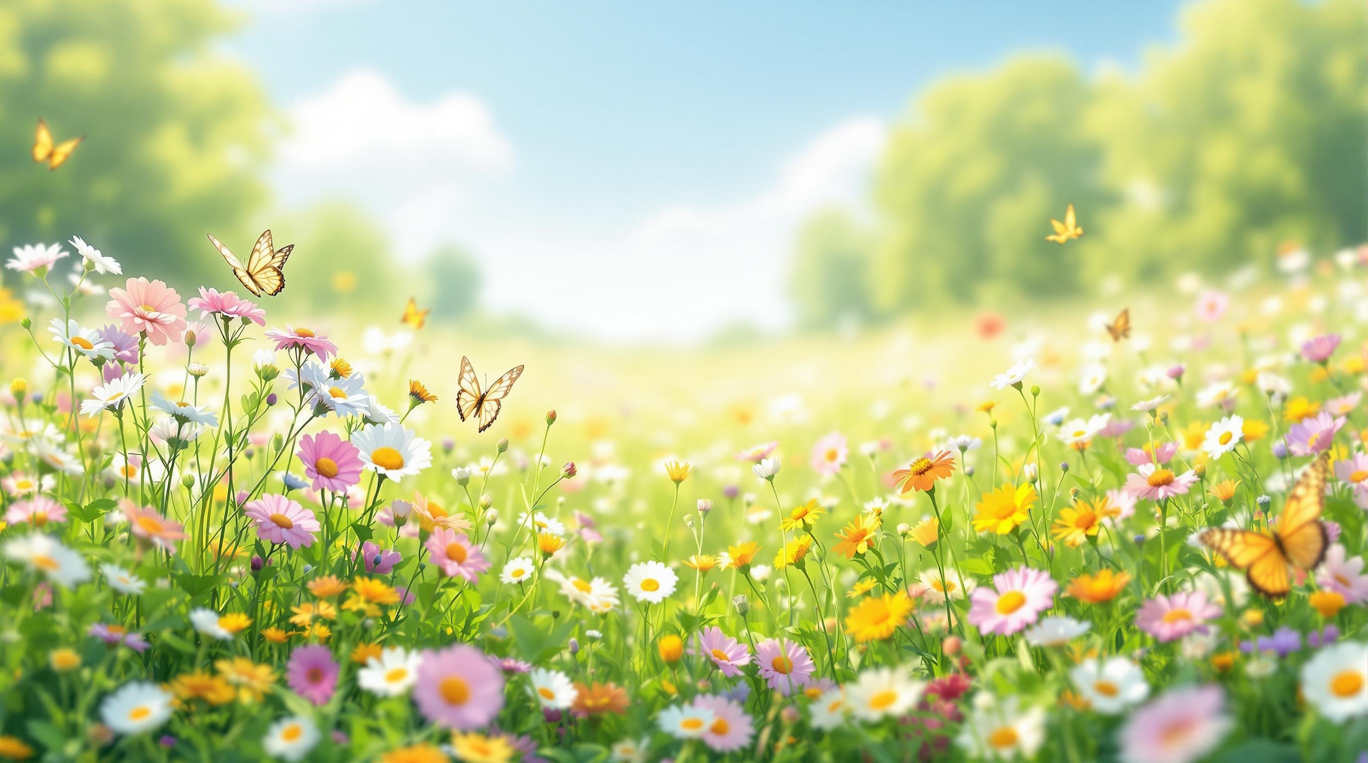 Blooming Spring Meadow