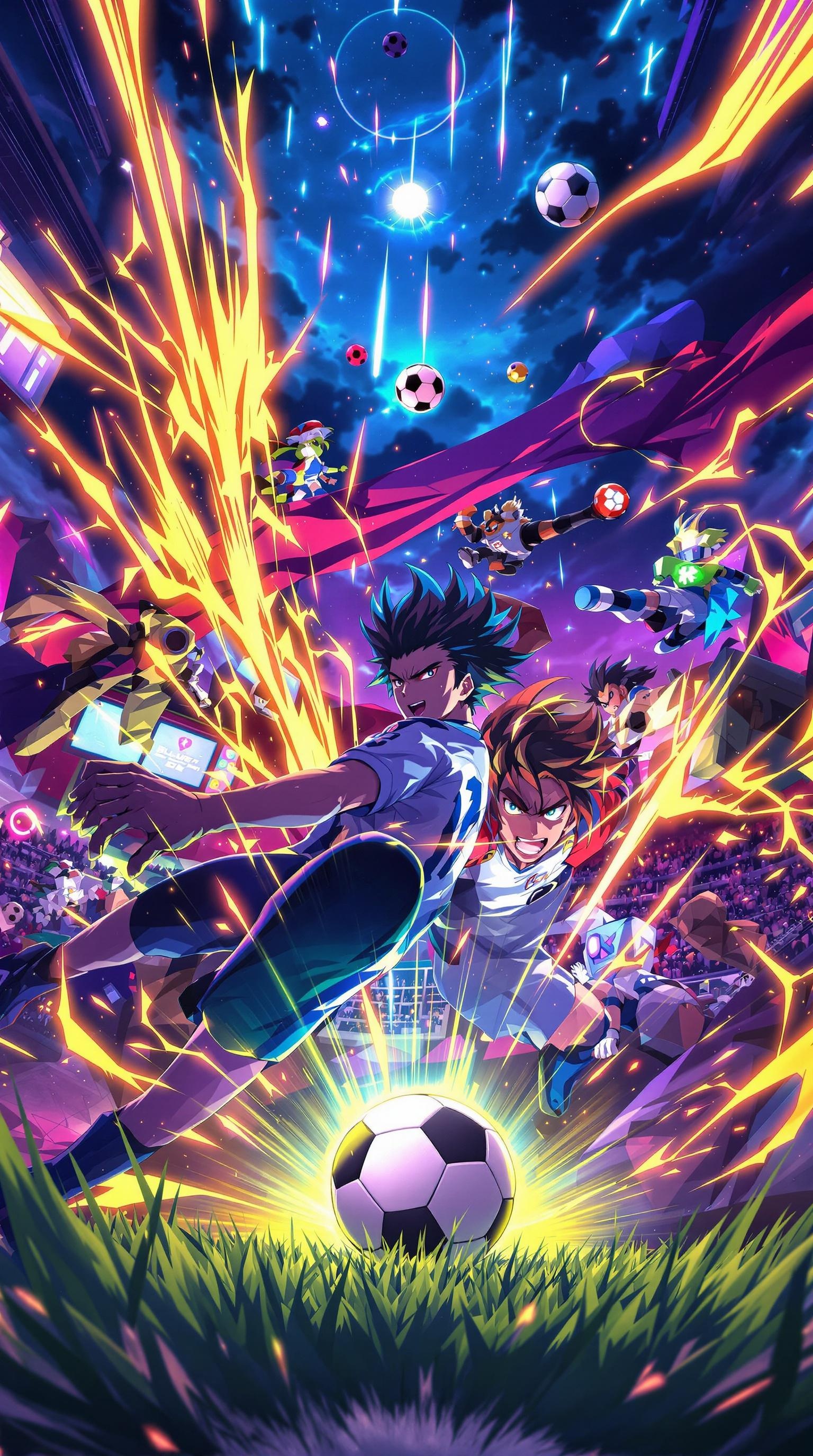 Blue Lock Soccer Wallpaper
