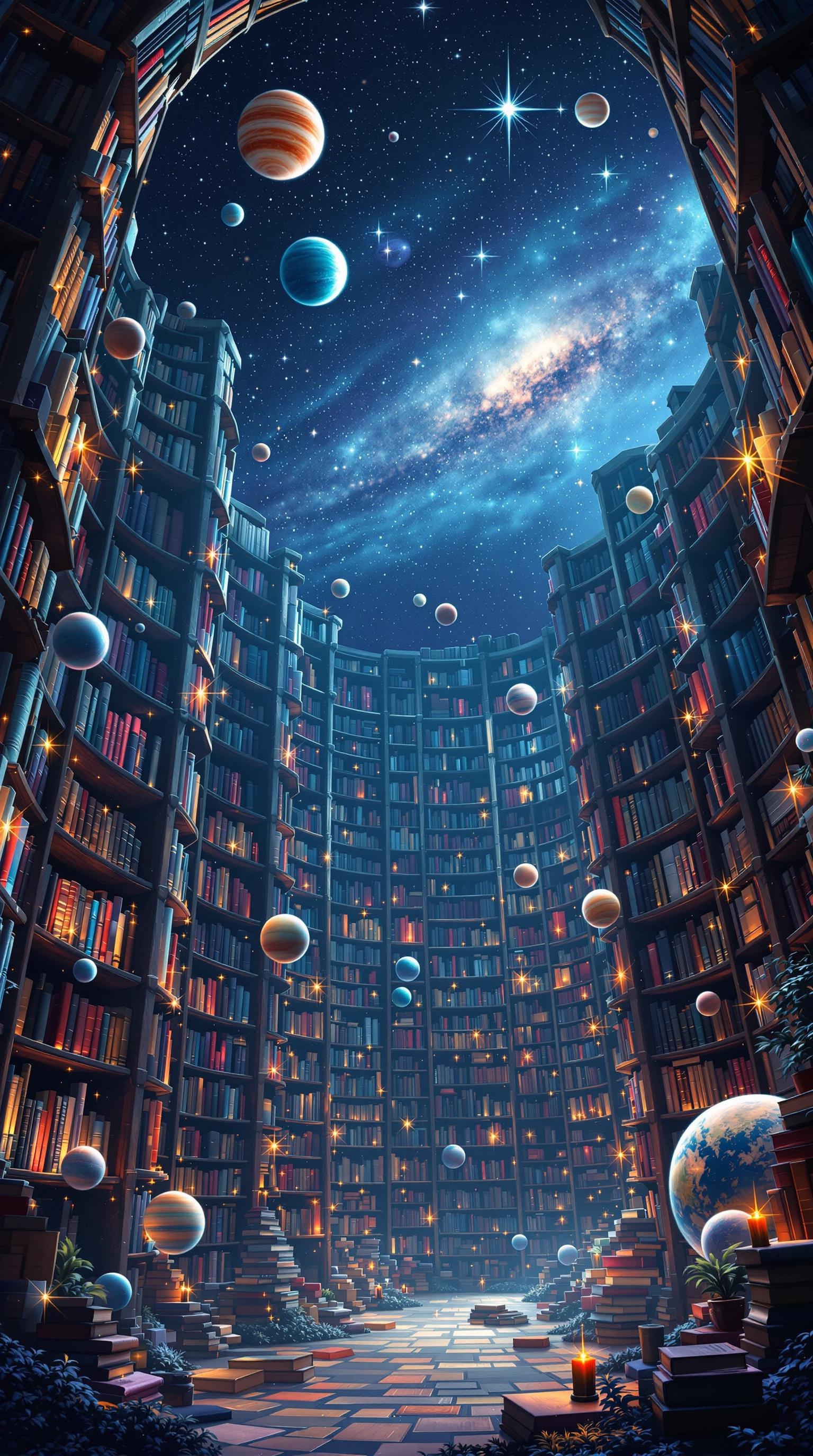 Celestial Library Starscape