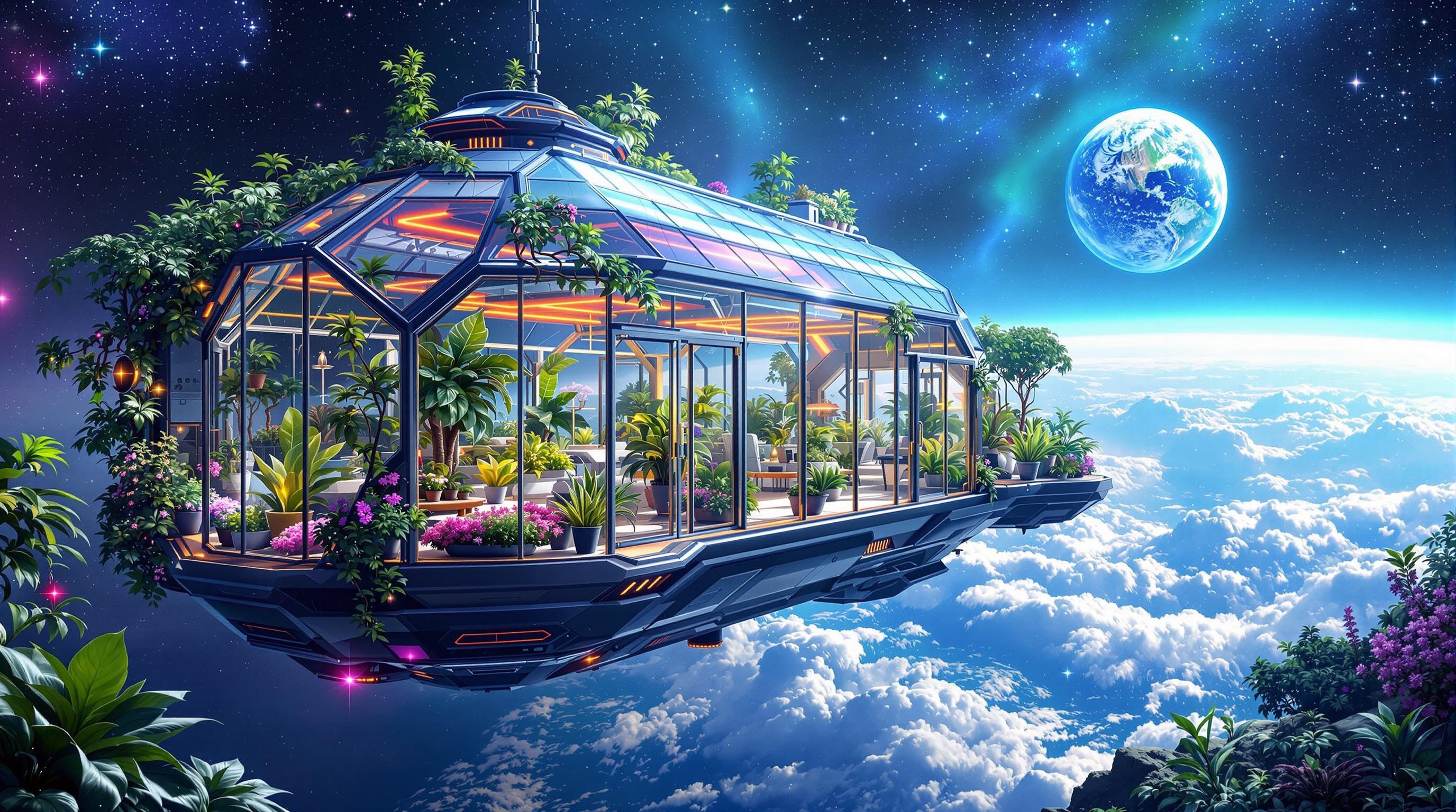 Cosmic Greenhouse View