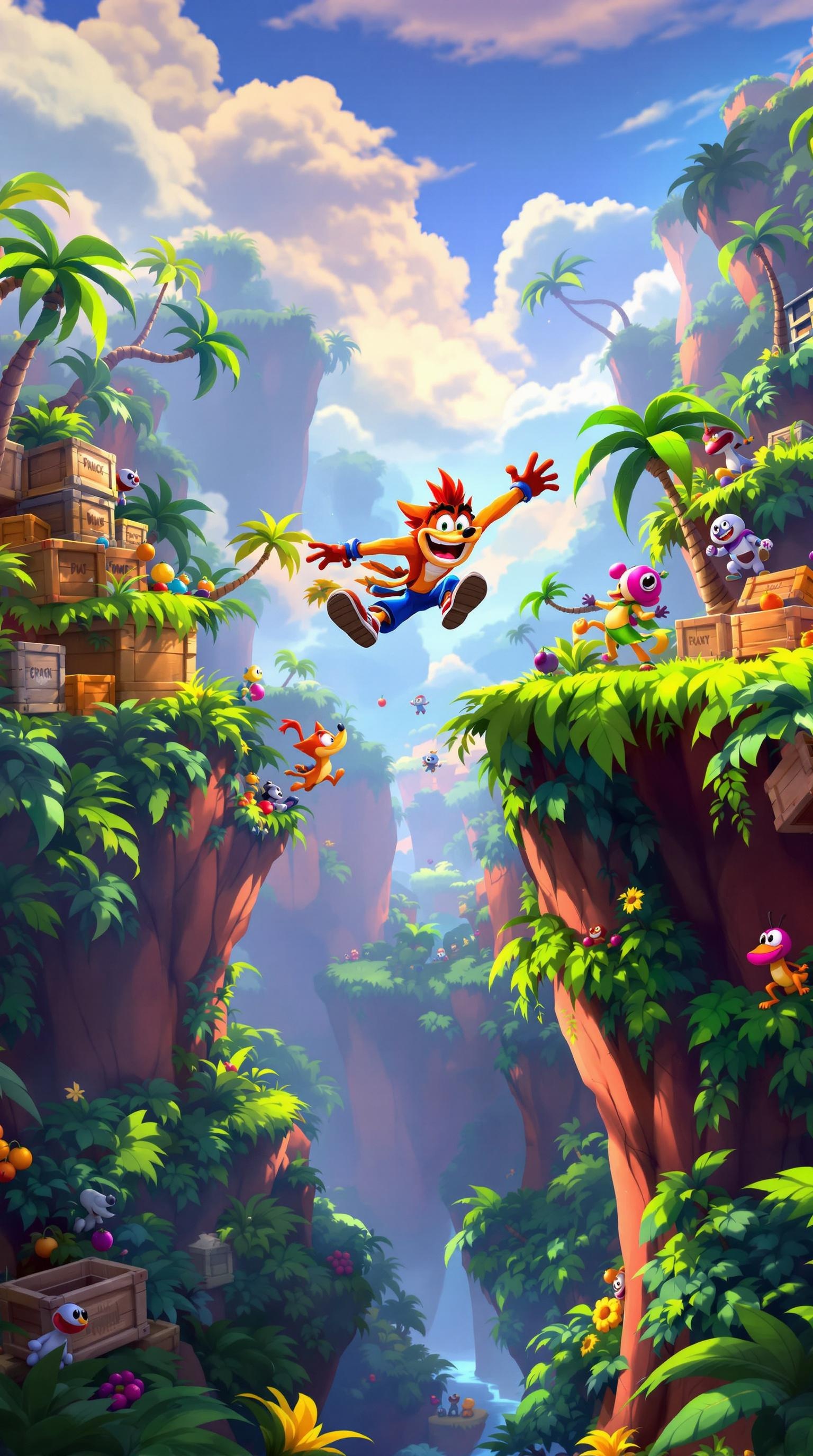 Crash Bandicoot Jungle Leap