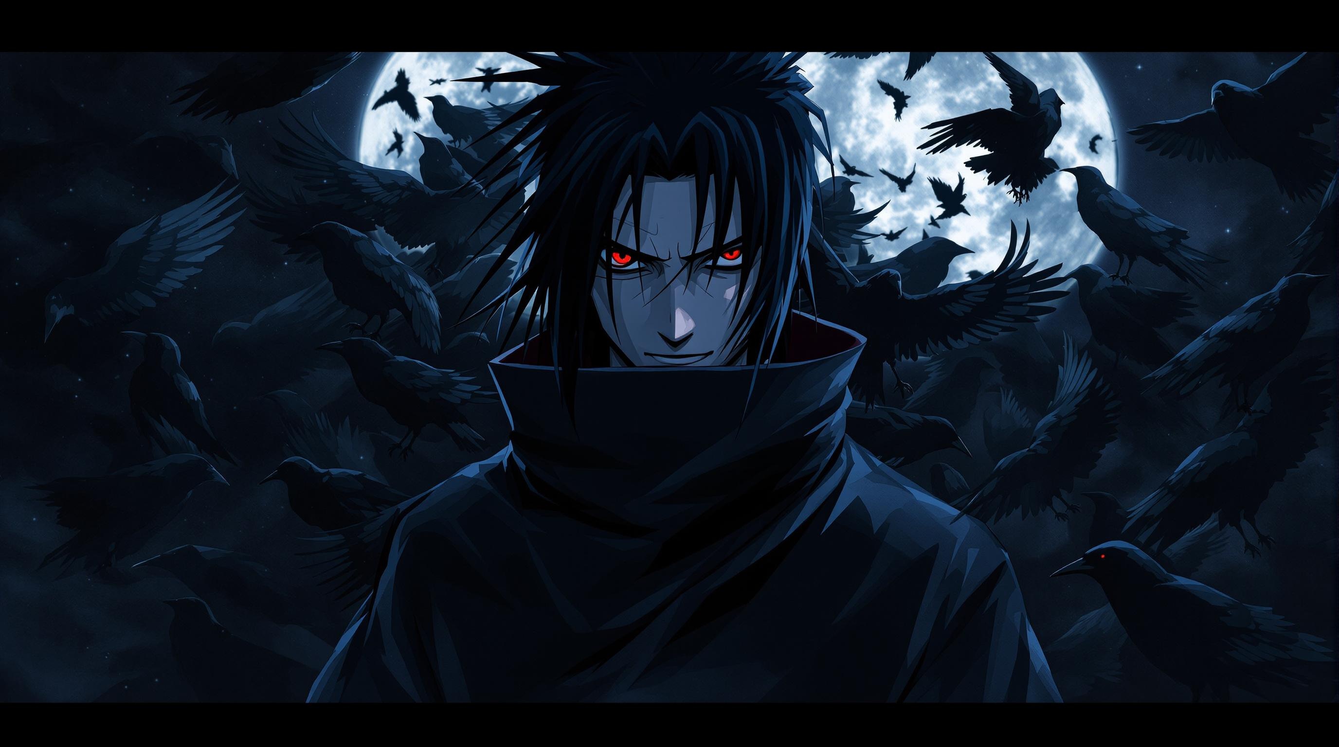Dark Itachi Uchiha Art