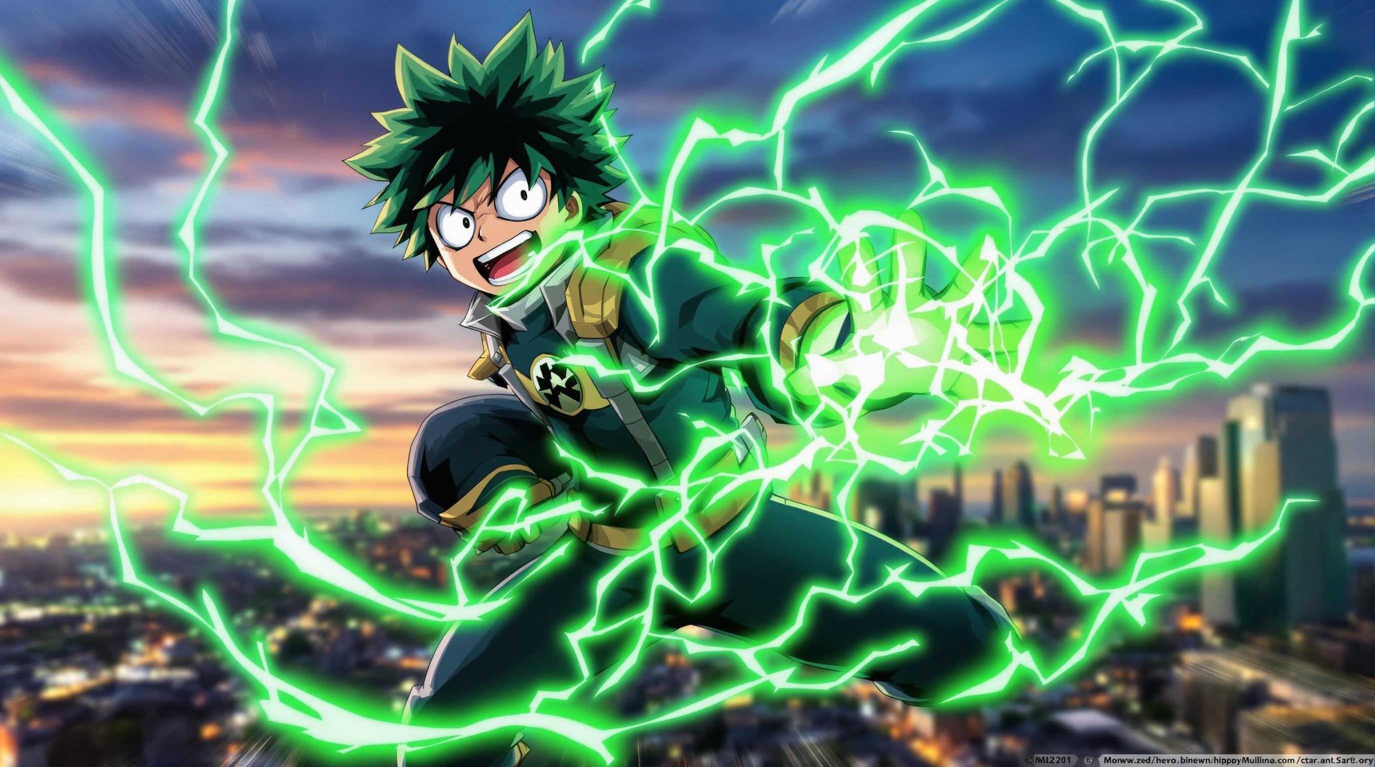 Deku Action Wallpaper