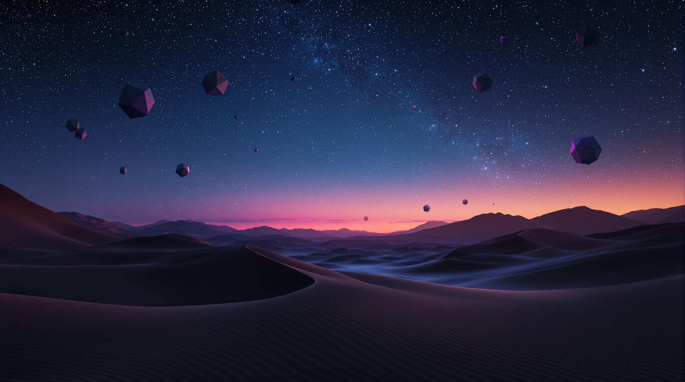 Desert Twilight Geometry