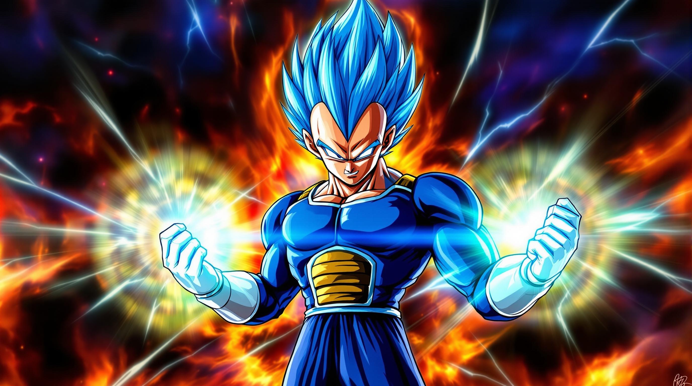 Dragon Ball Z Vegeta Battle