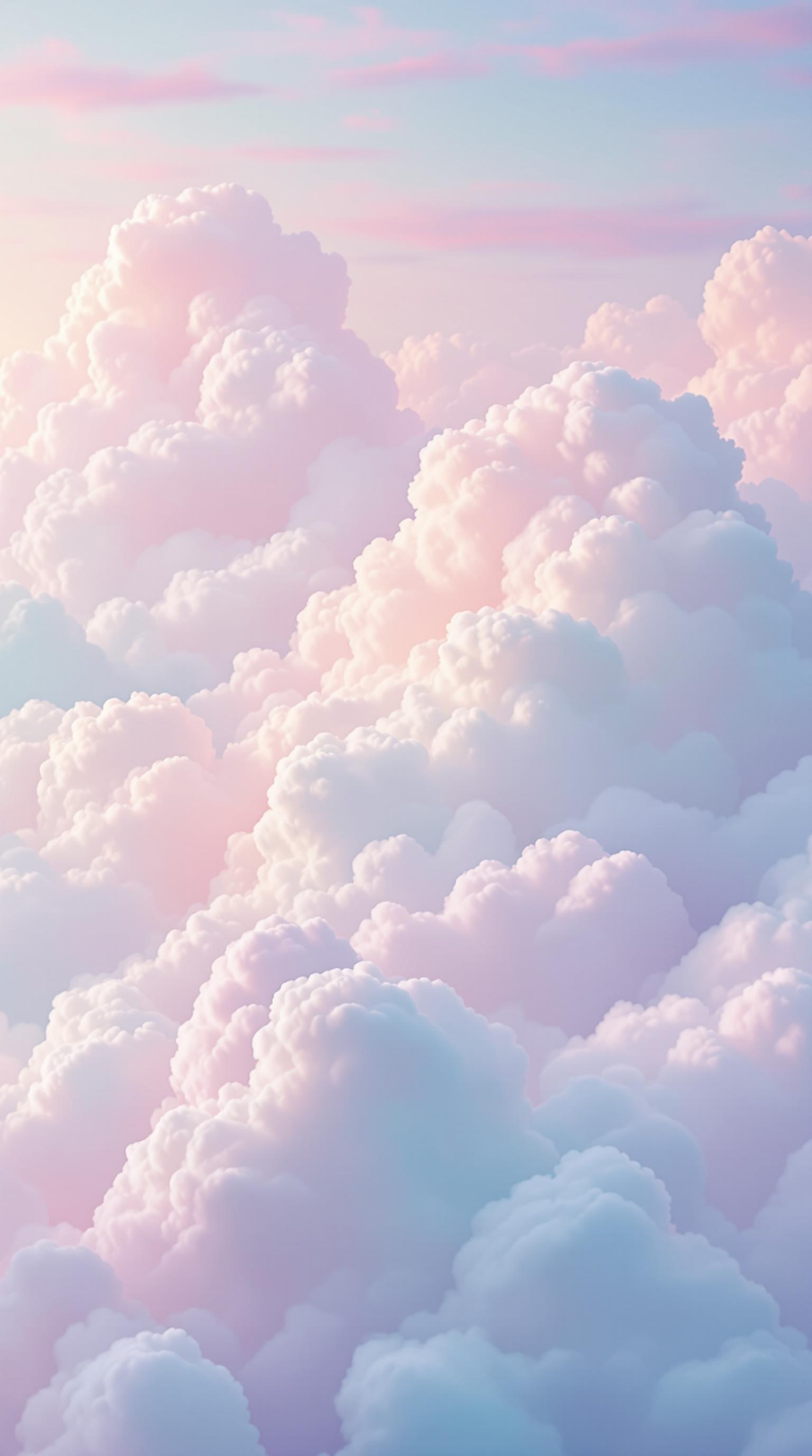 Dreamy Rainbow Cloudscape