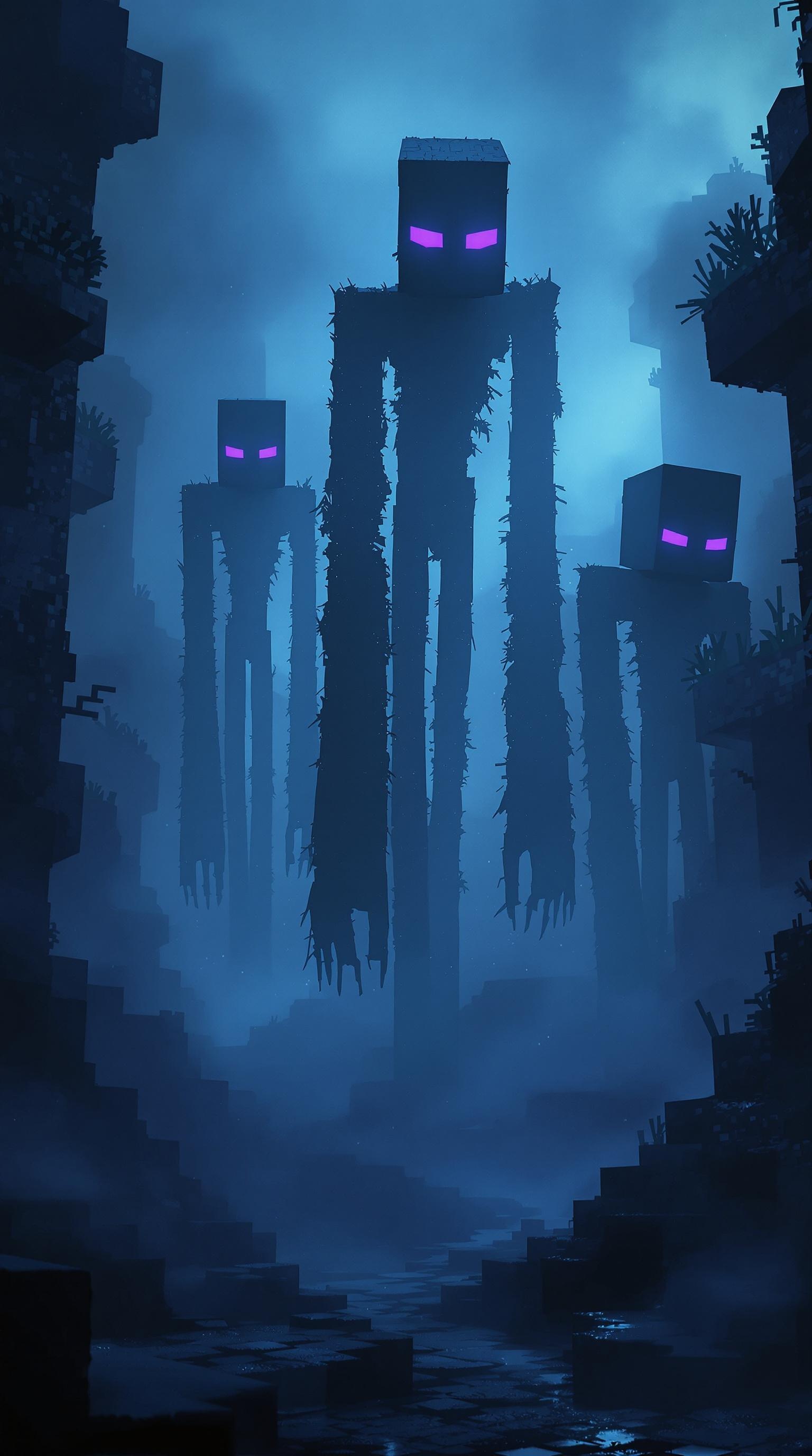 Eerie Minecraft Night