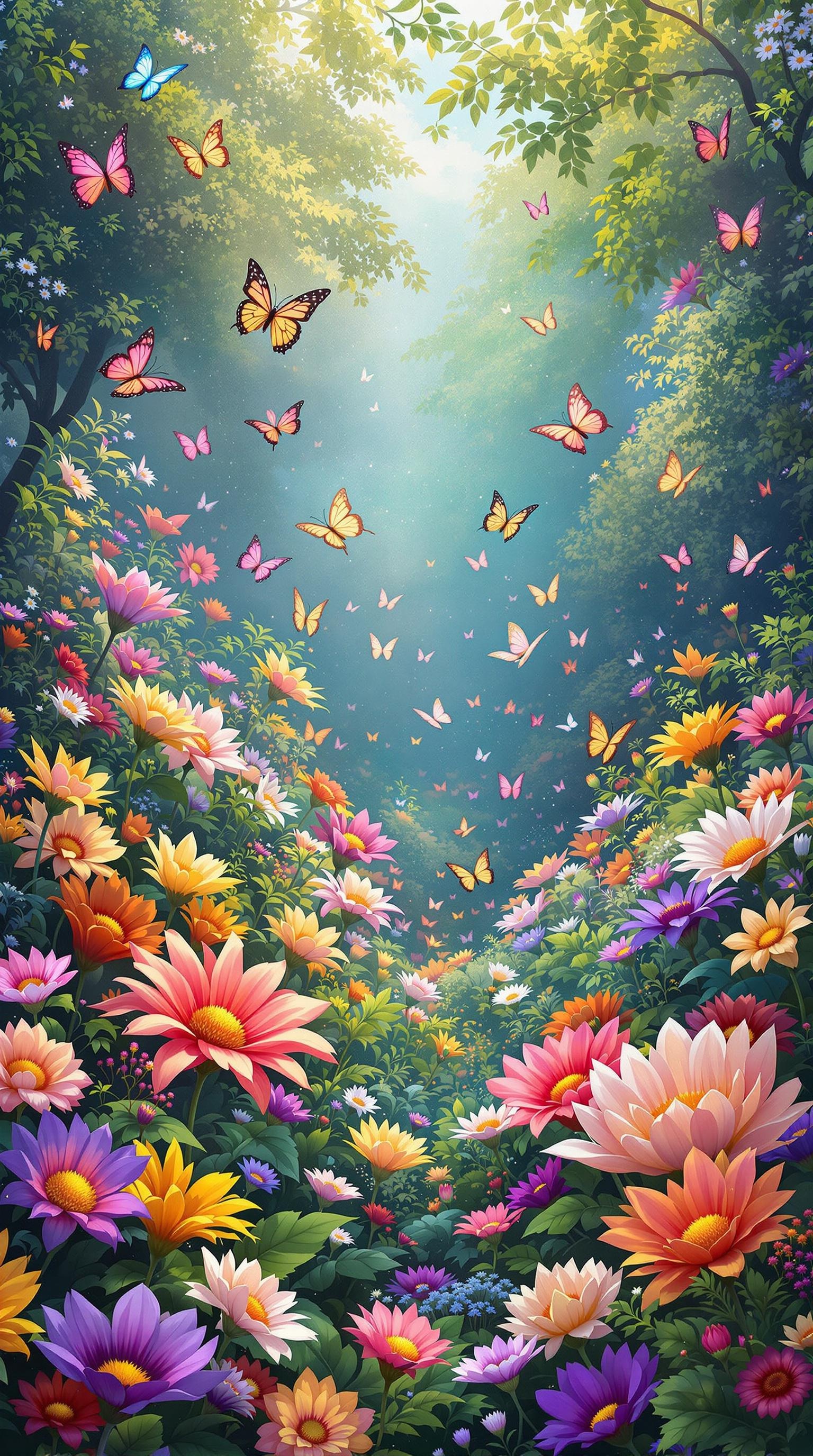 Enchanted Butterfly Garden