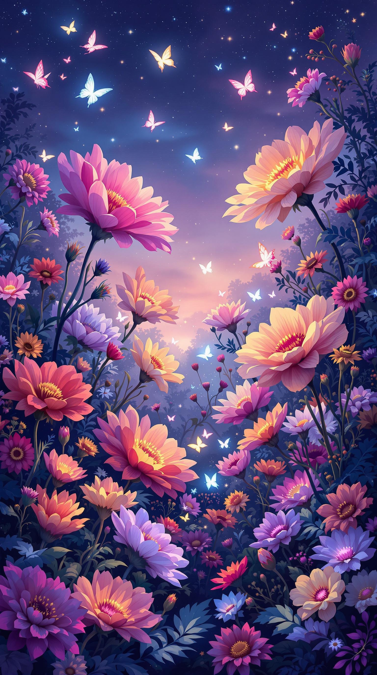 Enchanting Garden Twilight