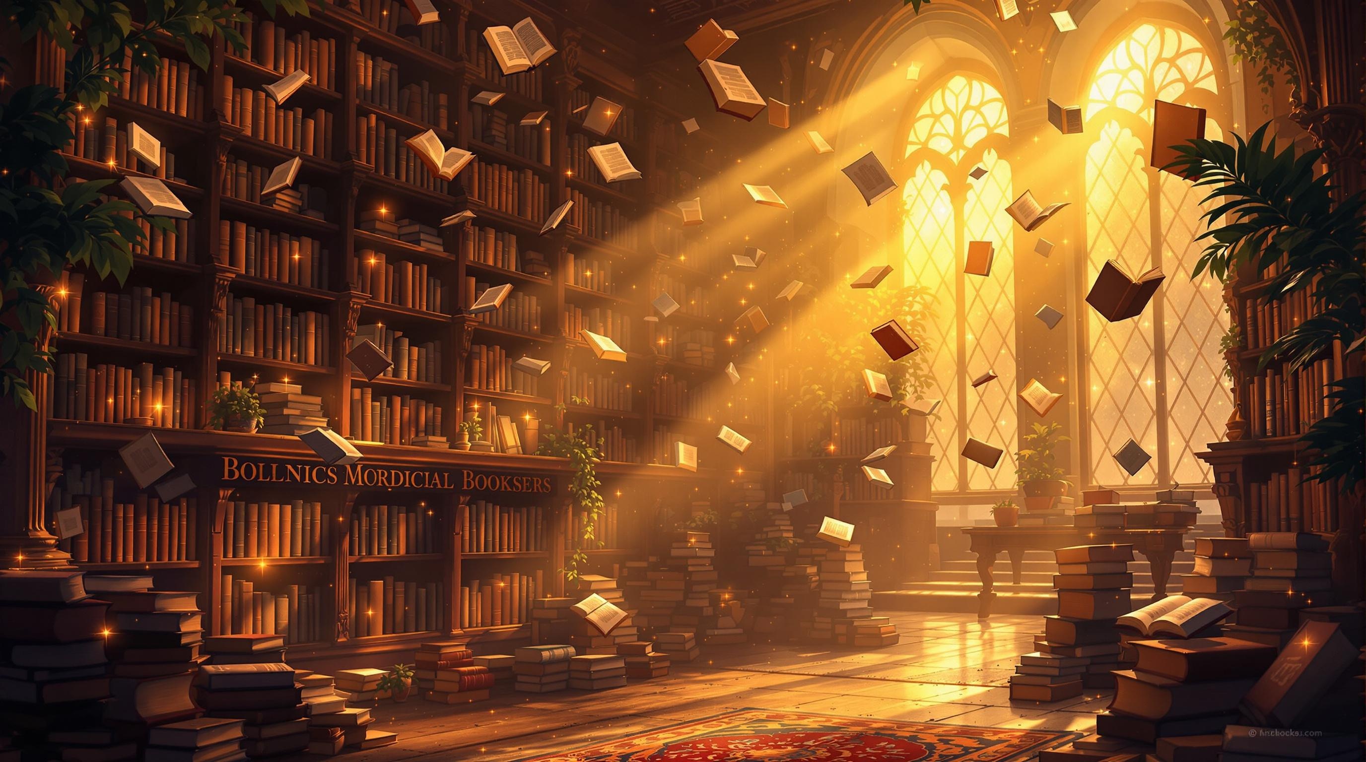 Enchanting Magical Bookstore