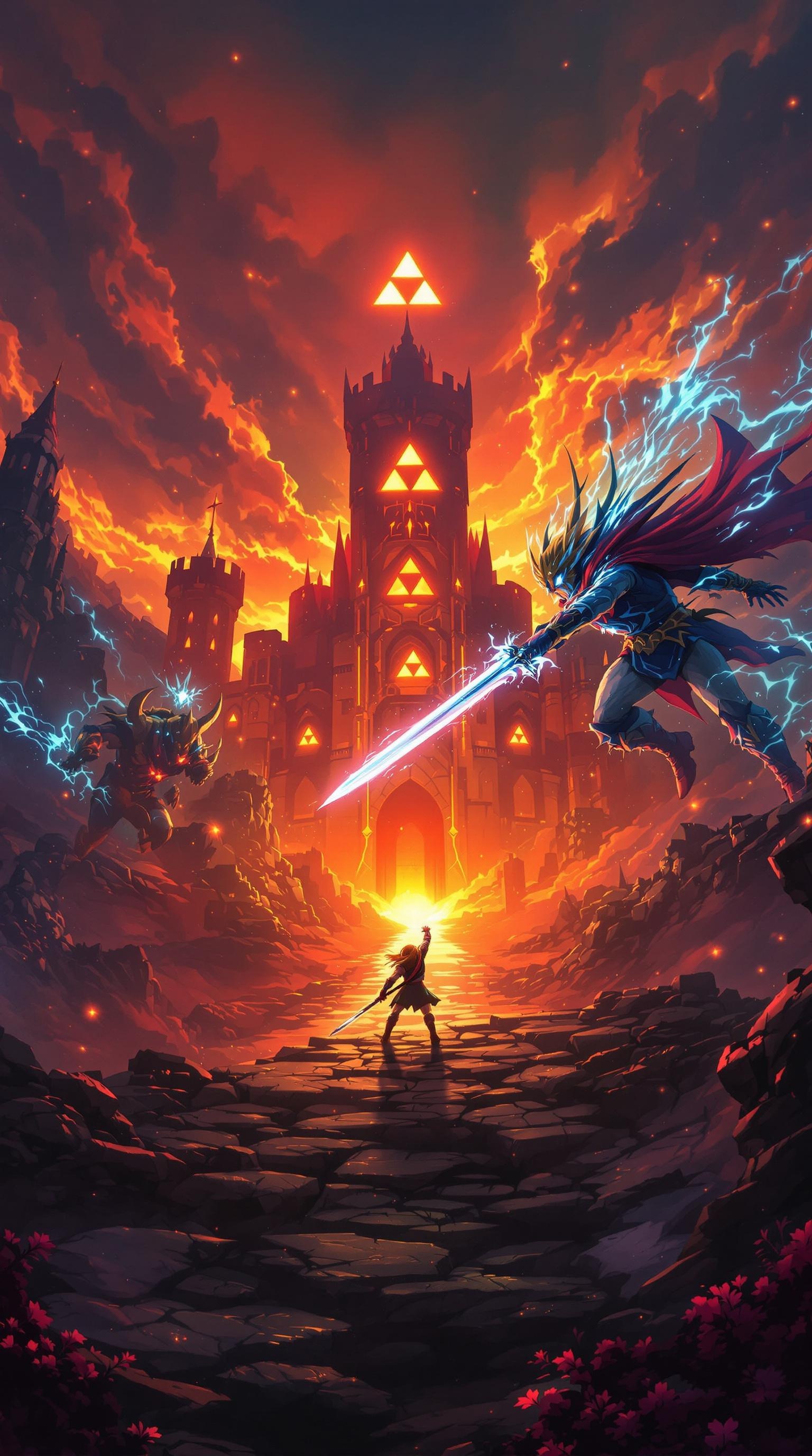 Epic Zelda Castle Duel
