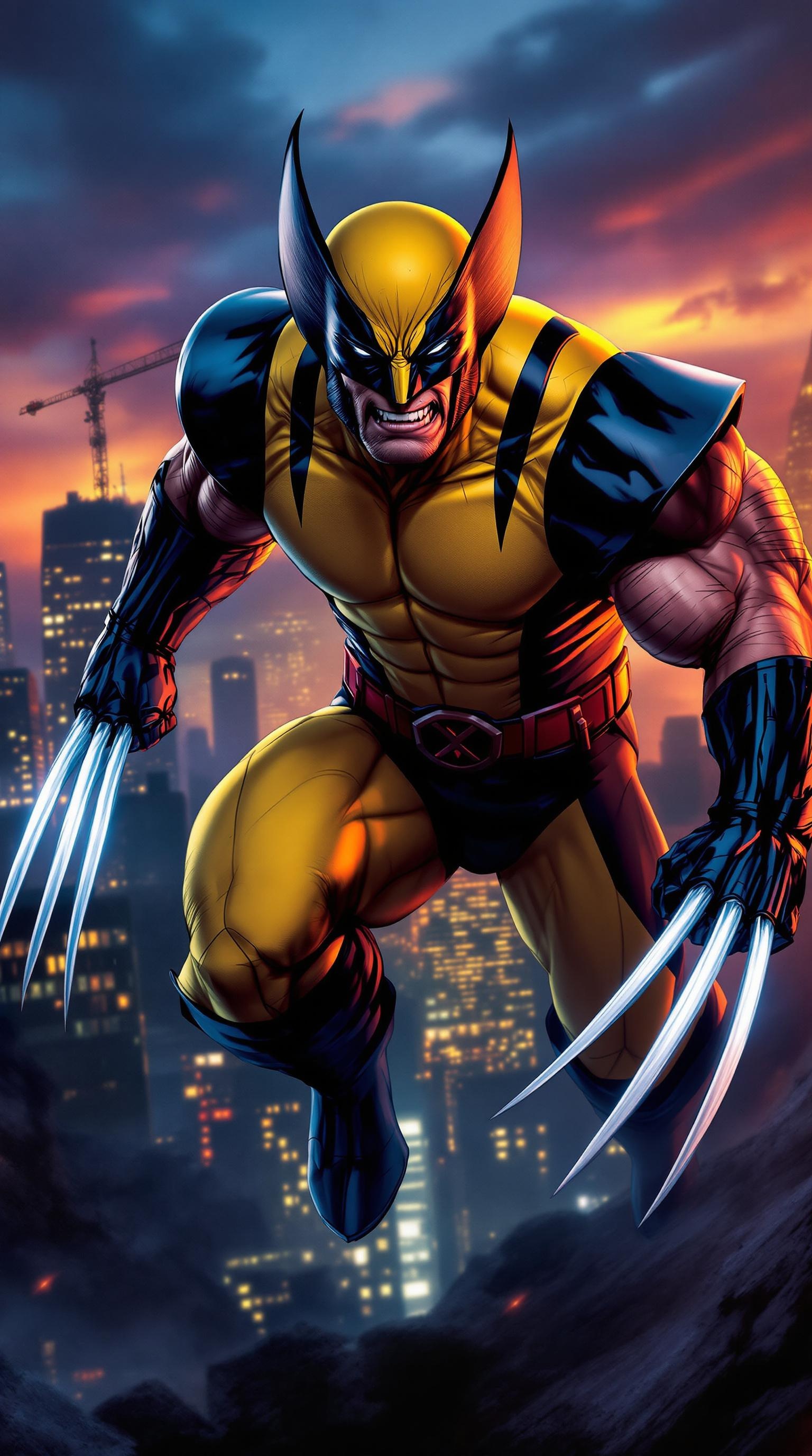 Fierce Wolverine Wallpaper