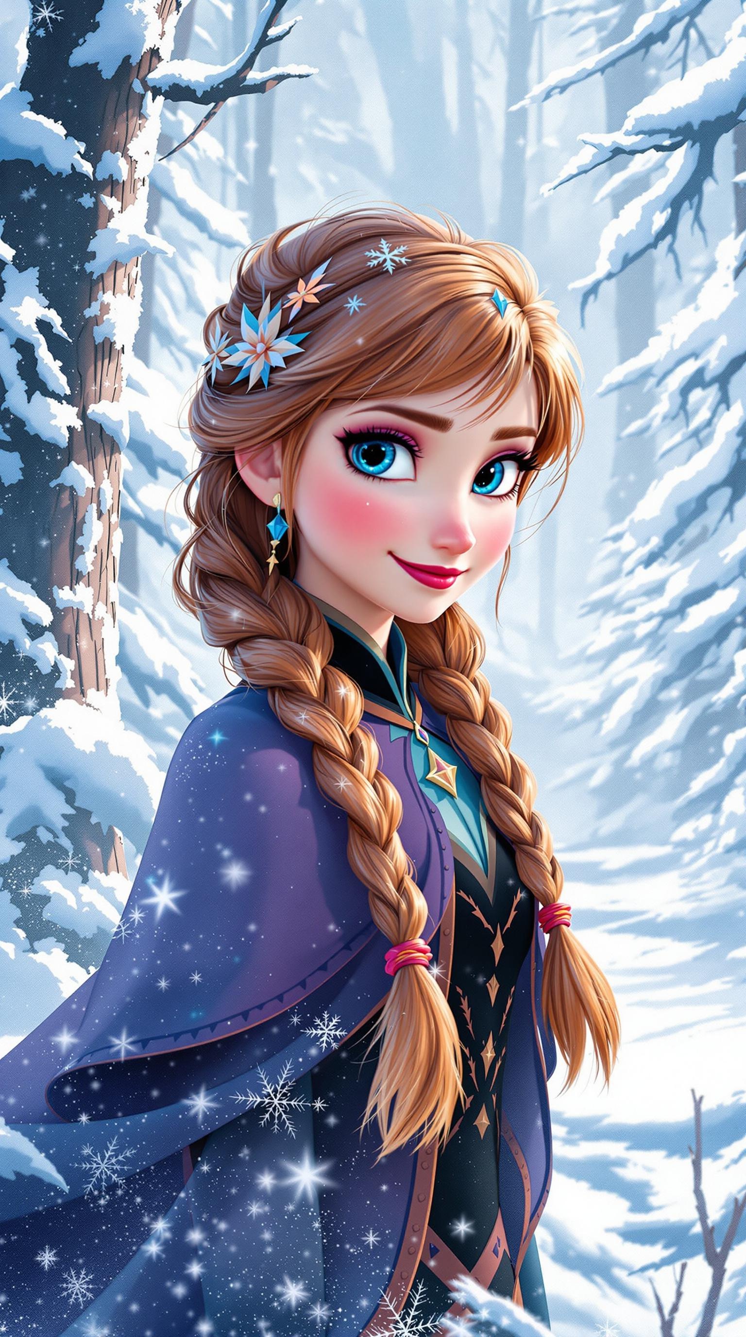 Frozen's Anna Artwork