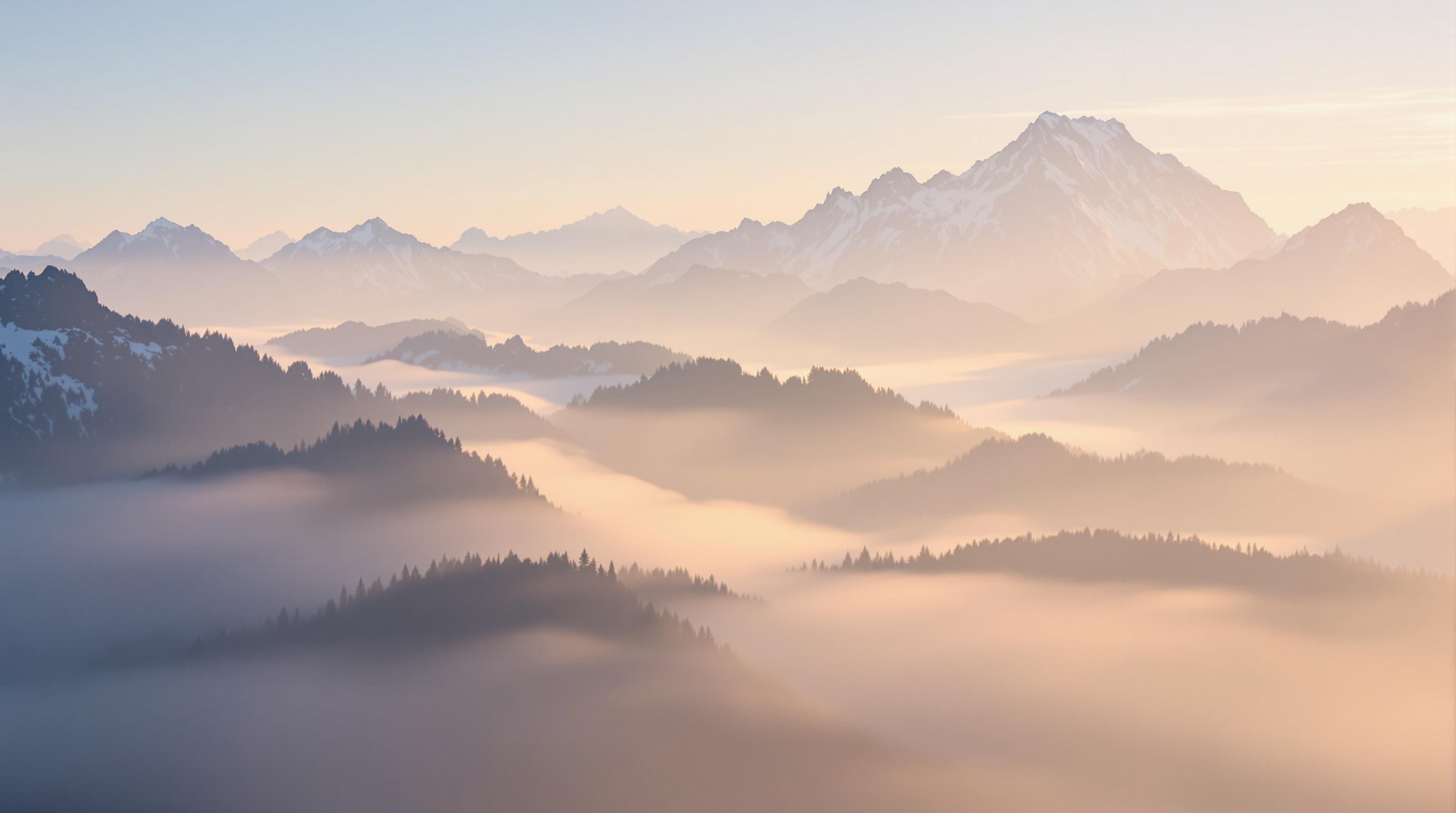 Golden Hour Mountain Bliss