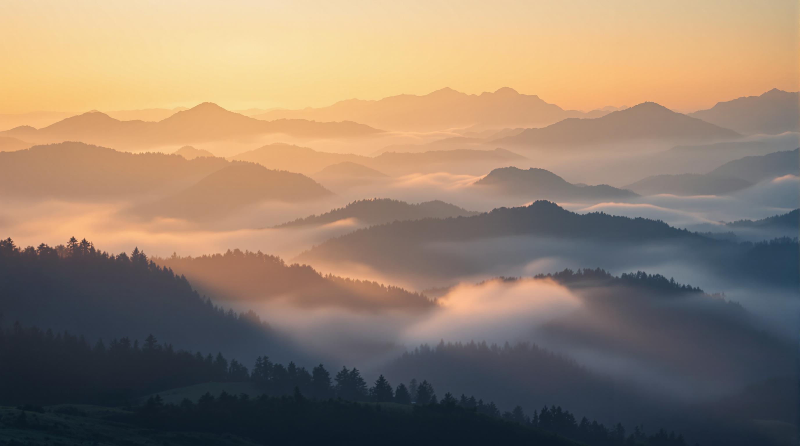 Golden Hour Mountain Bliss