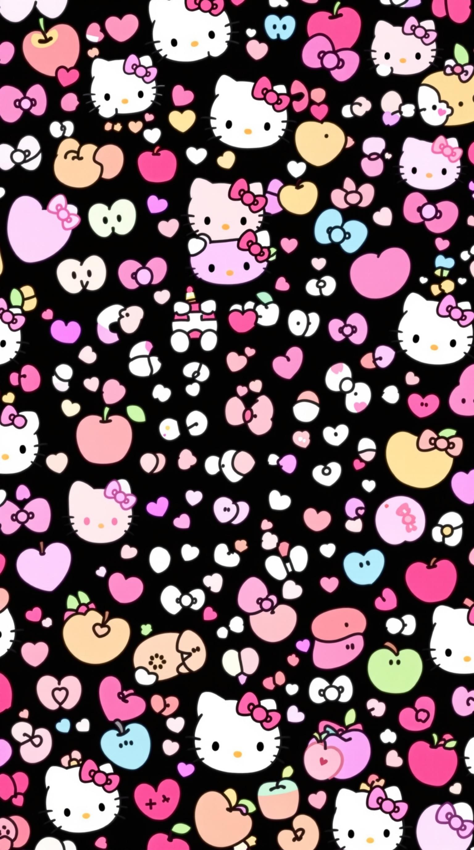 Hello Kitty Pastel Wallpaper
