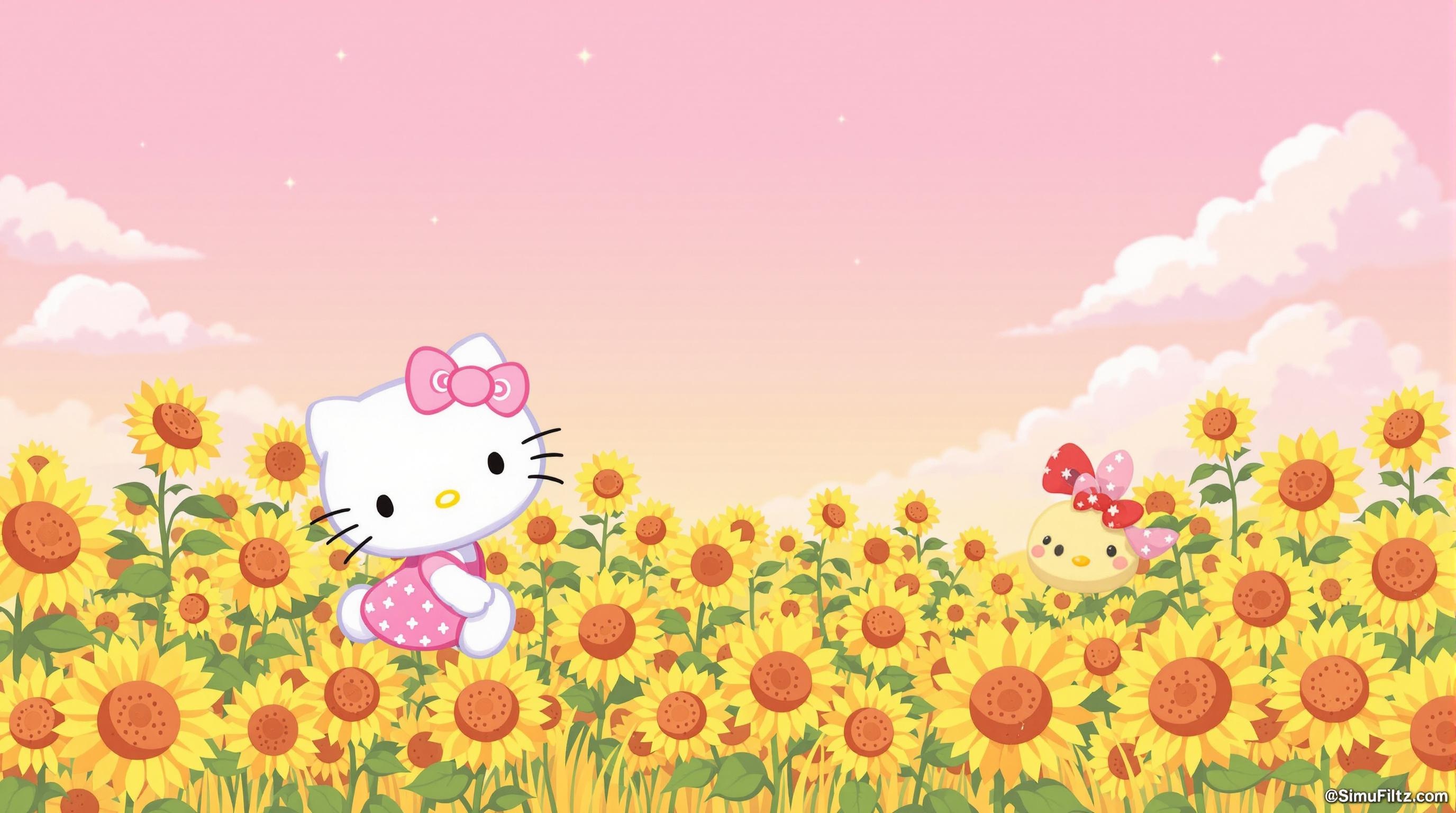 Hello Kitty Pastel Wallpaper