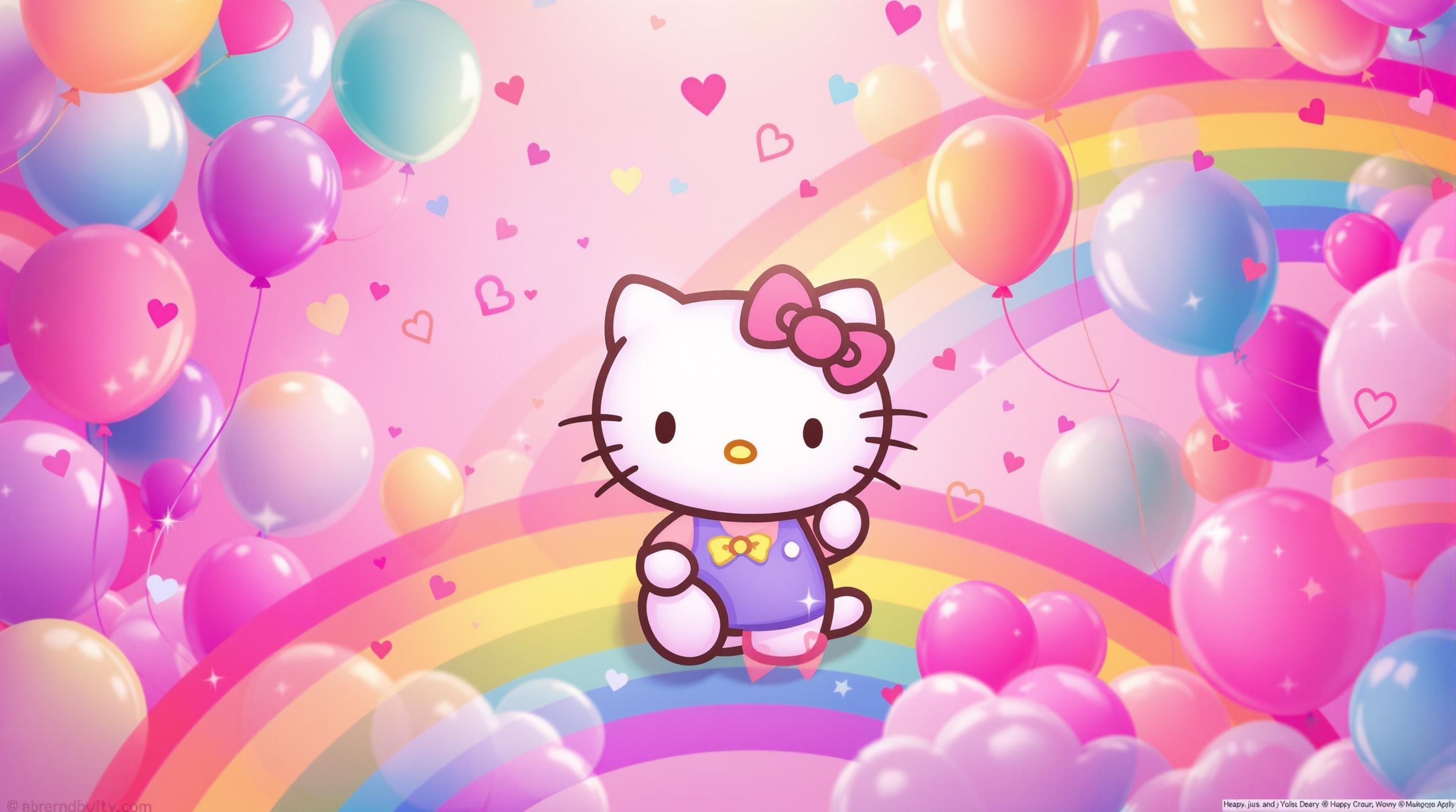 Hello Kitty Pastel Wallpaper