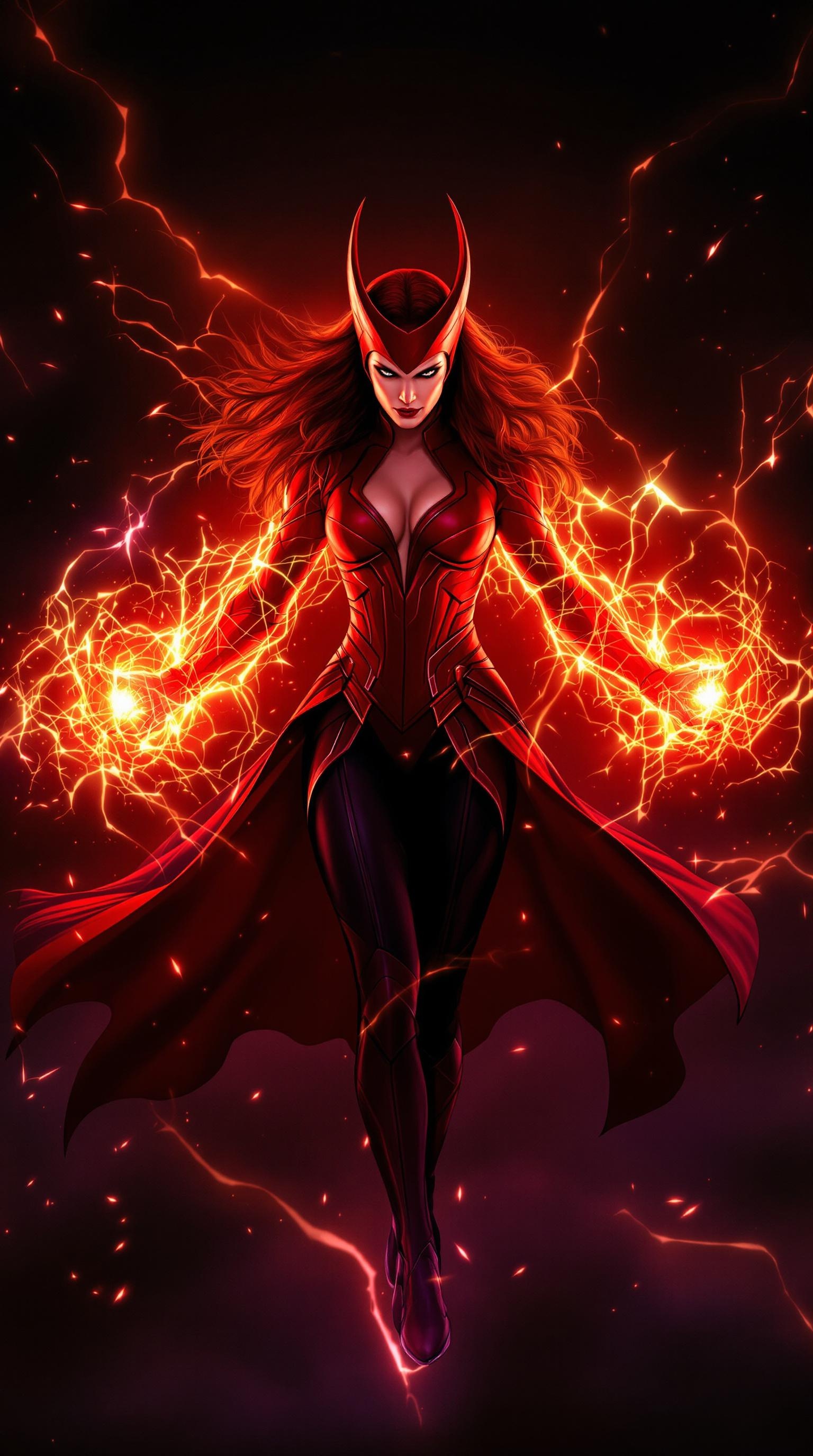 Iconic Scarlet Witch Wallpaper