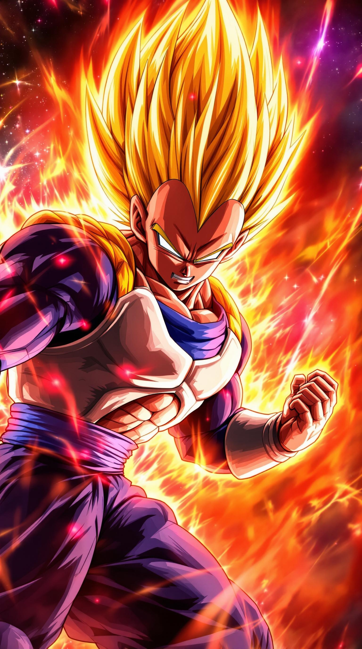 Intense Vegeta DBZ Battle