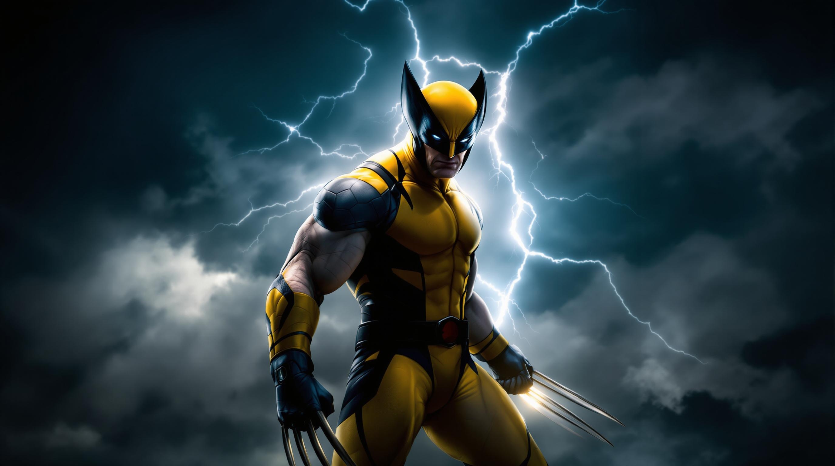 Intense Wolverine Wallpaper
