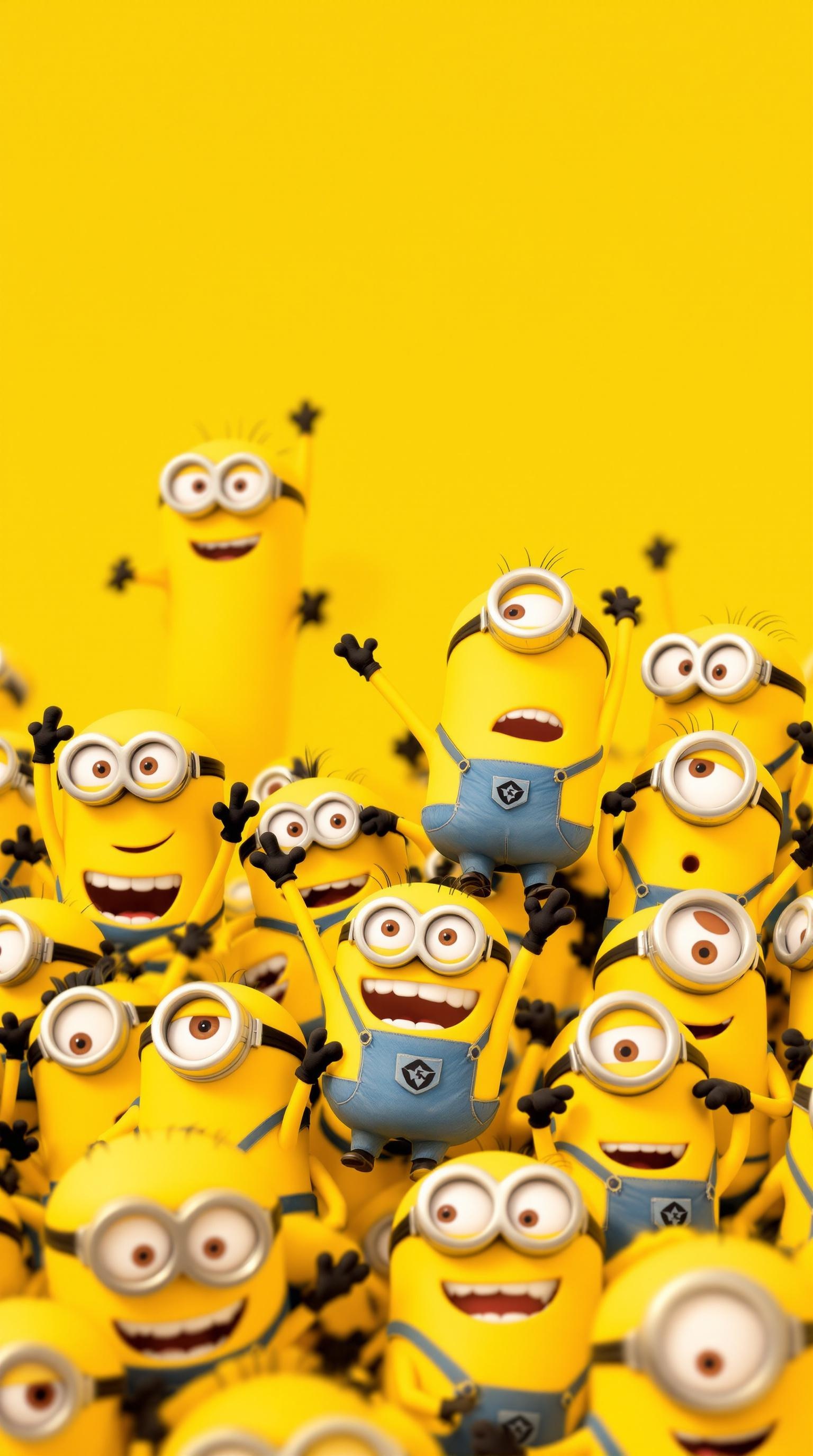 Joyful Minion Crowd