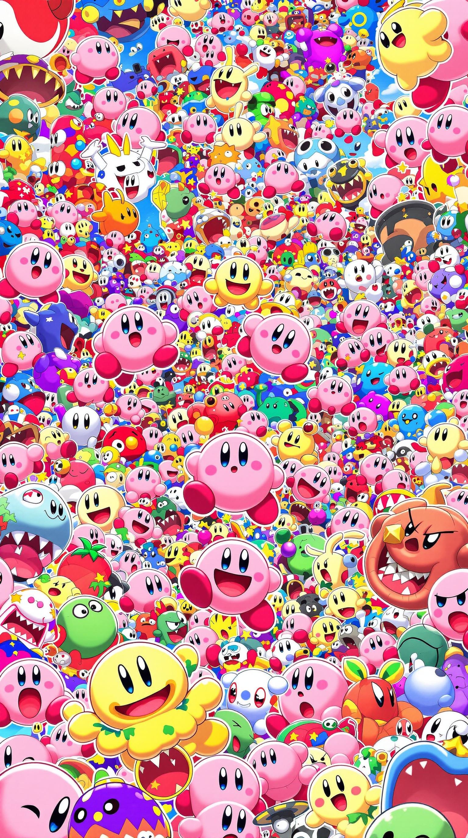Kirby in Dream Land Art