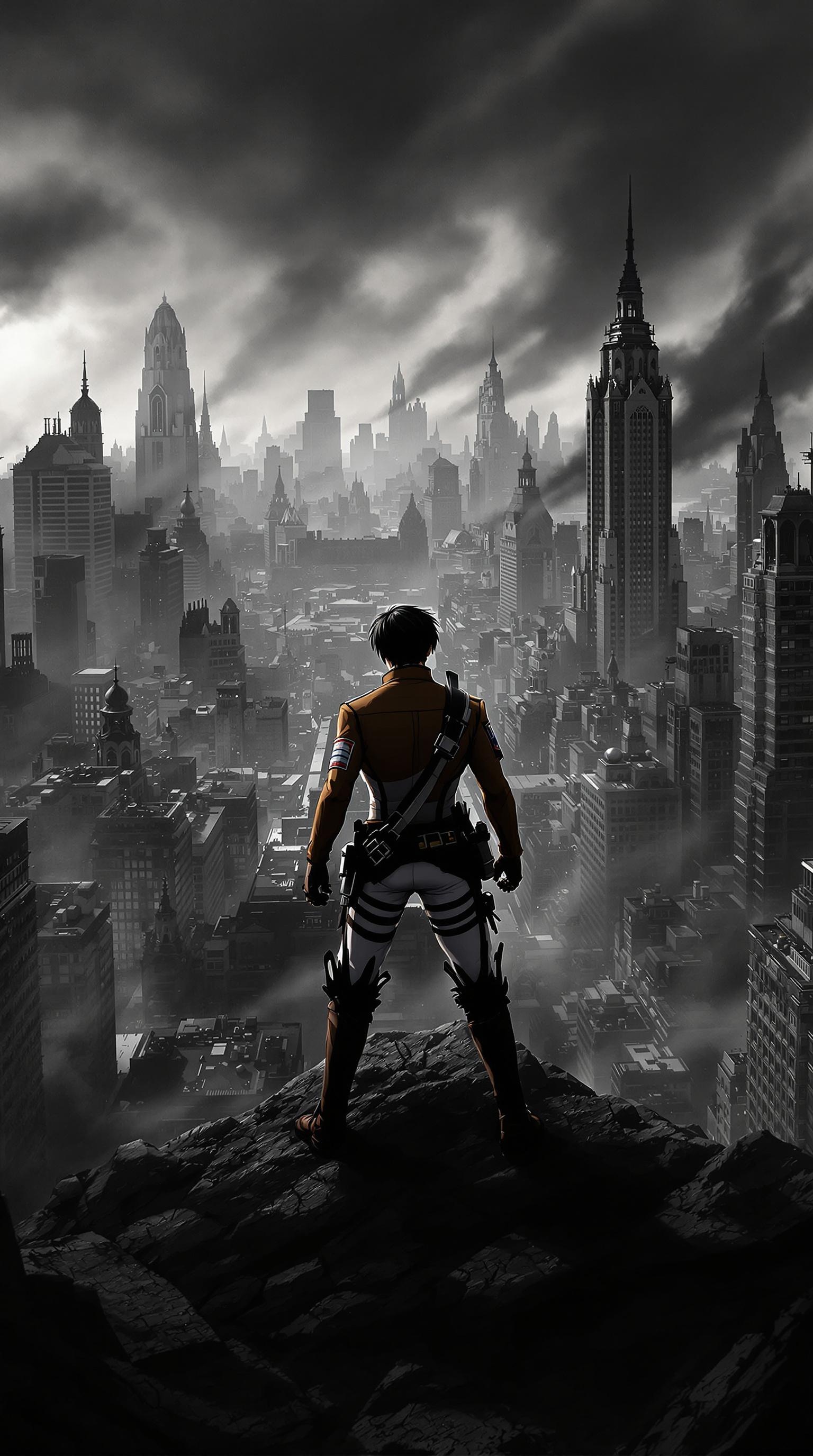 Levi Ackerman Battle Pose