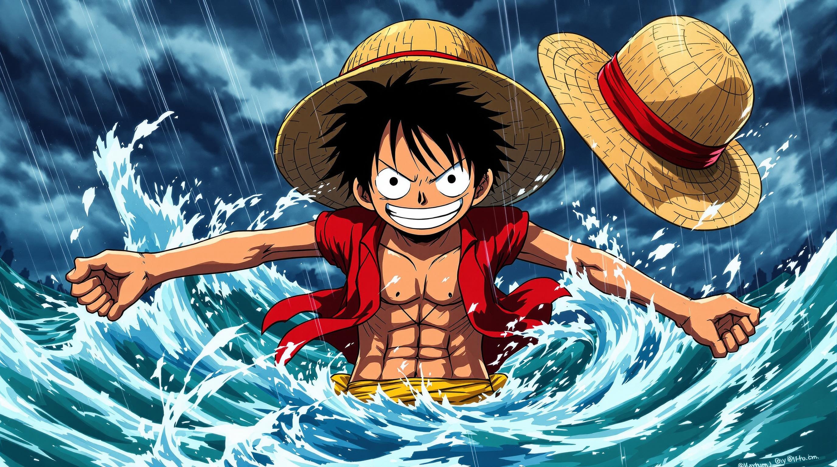 Luffy Action Anime Wallpaper