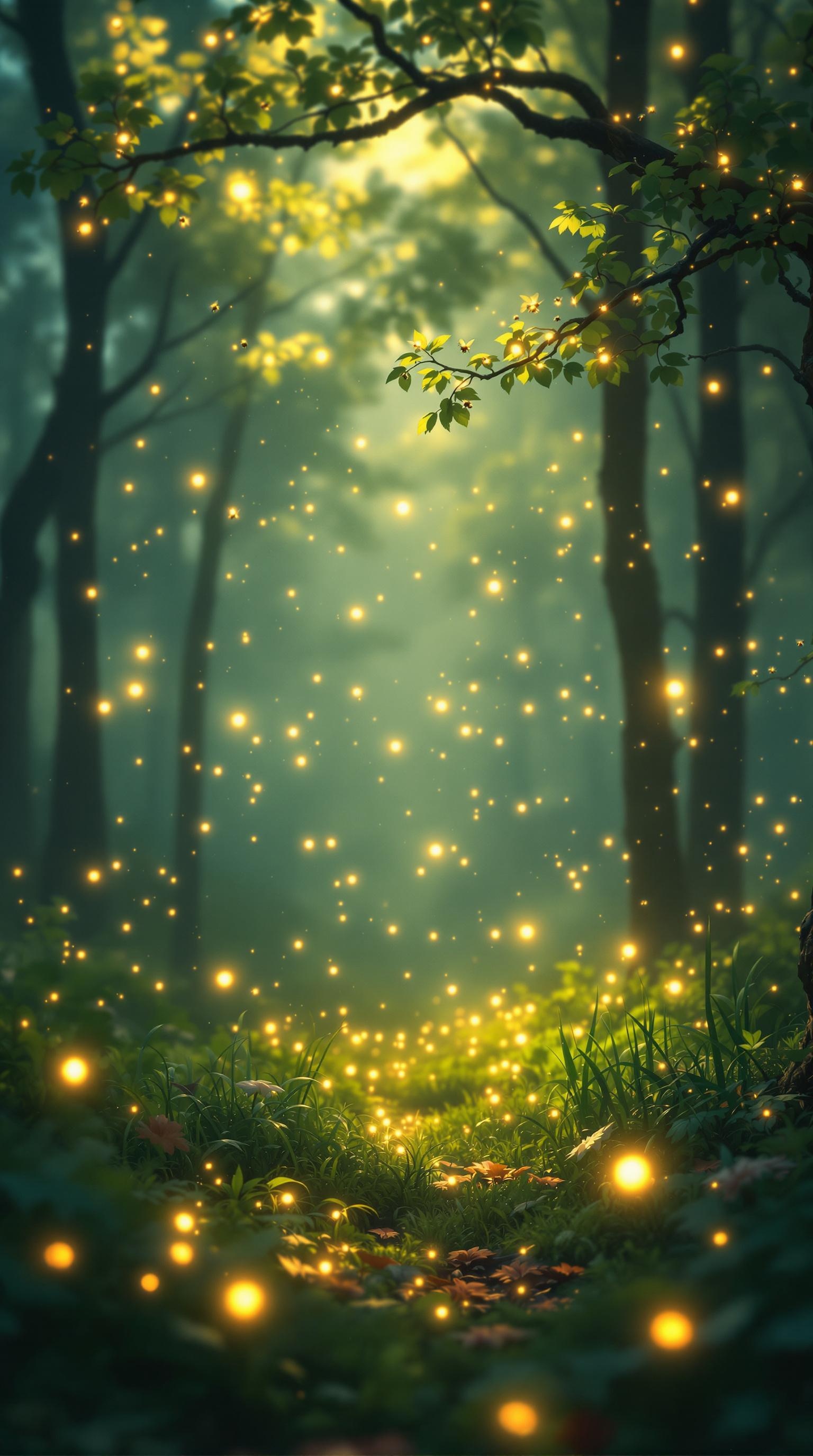 Magical Firefly Forest
