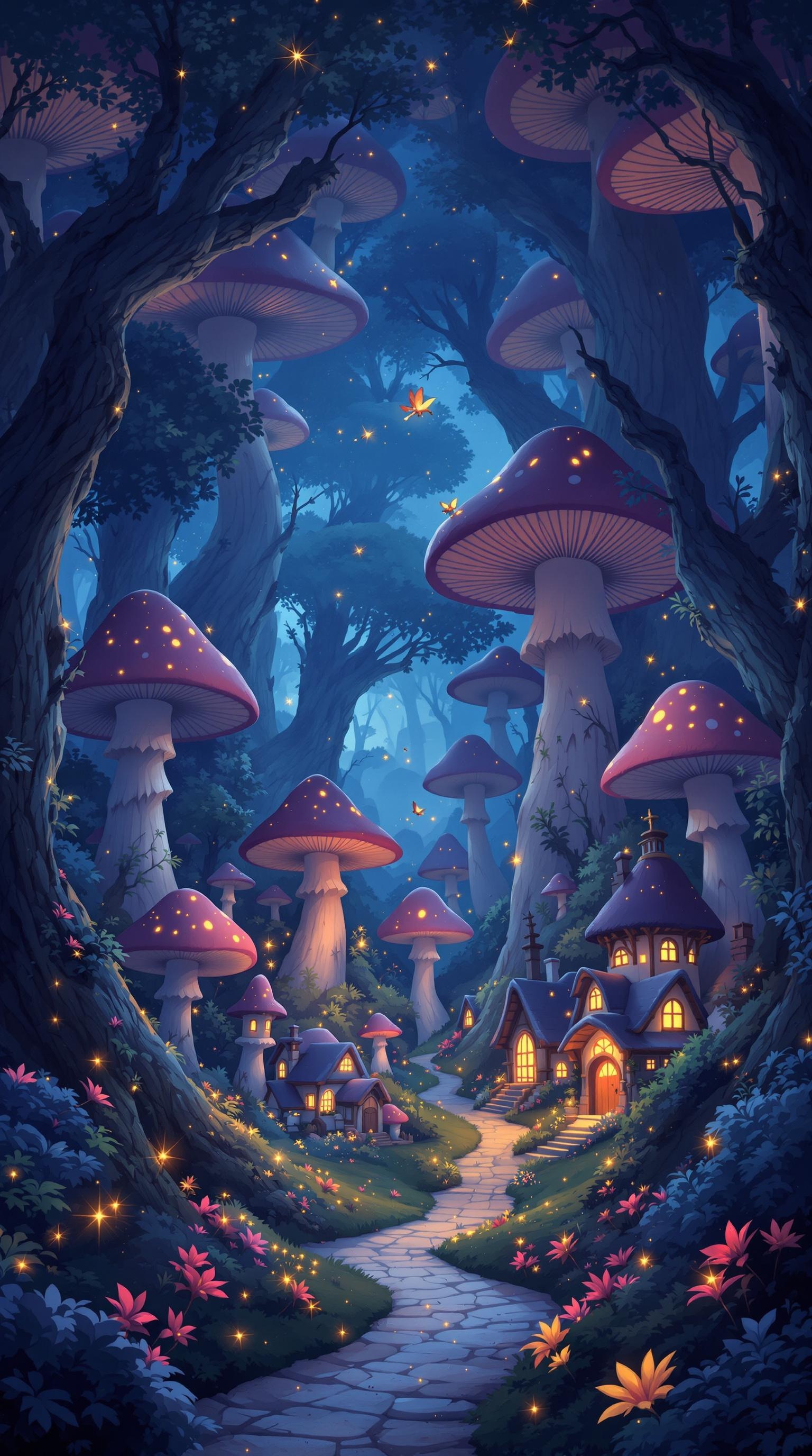 Magical Mushroom Village