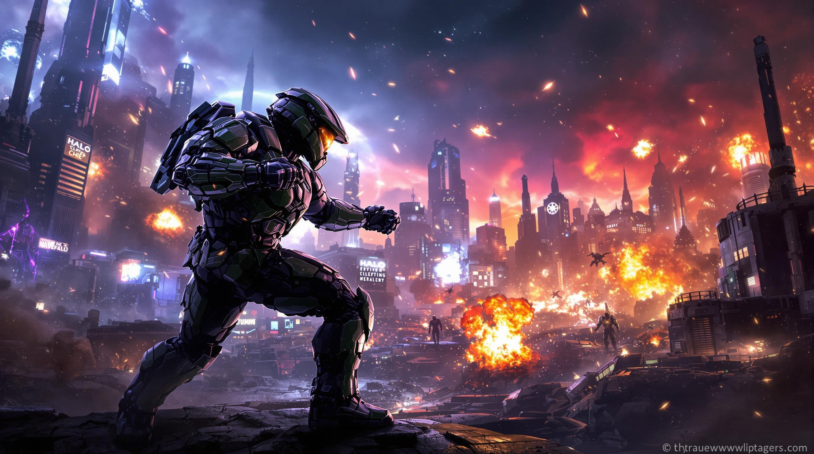 Master Chief Epic Battle