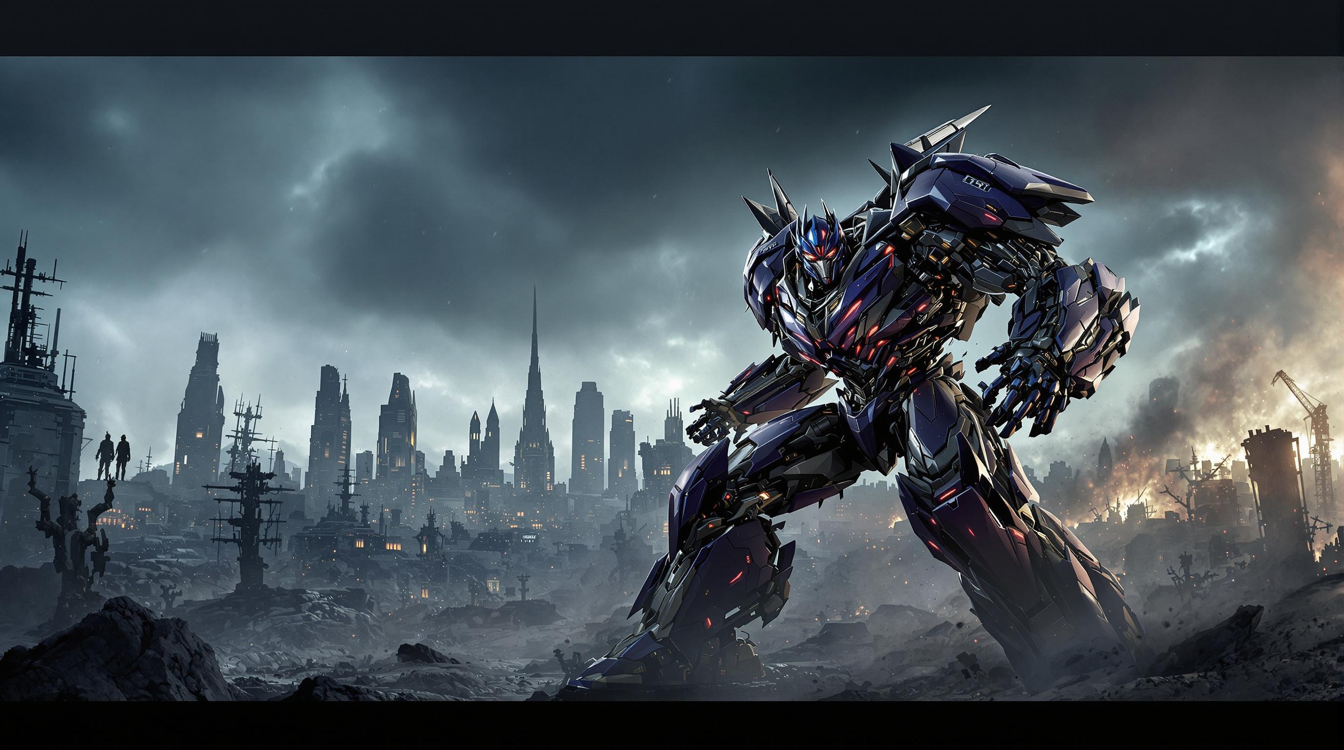 Megatron Battle 4K Wallpaper