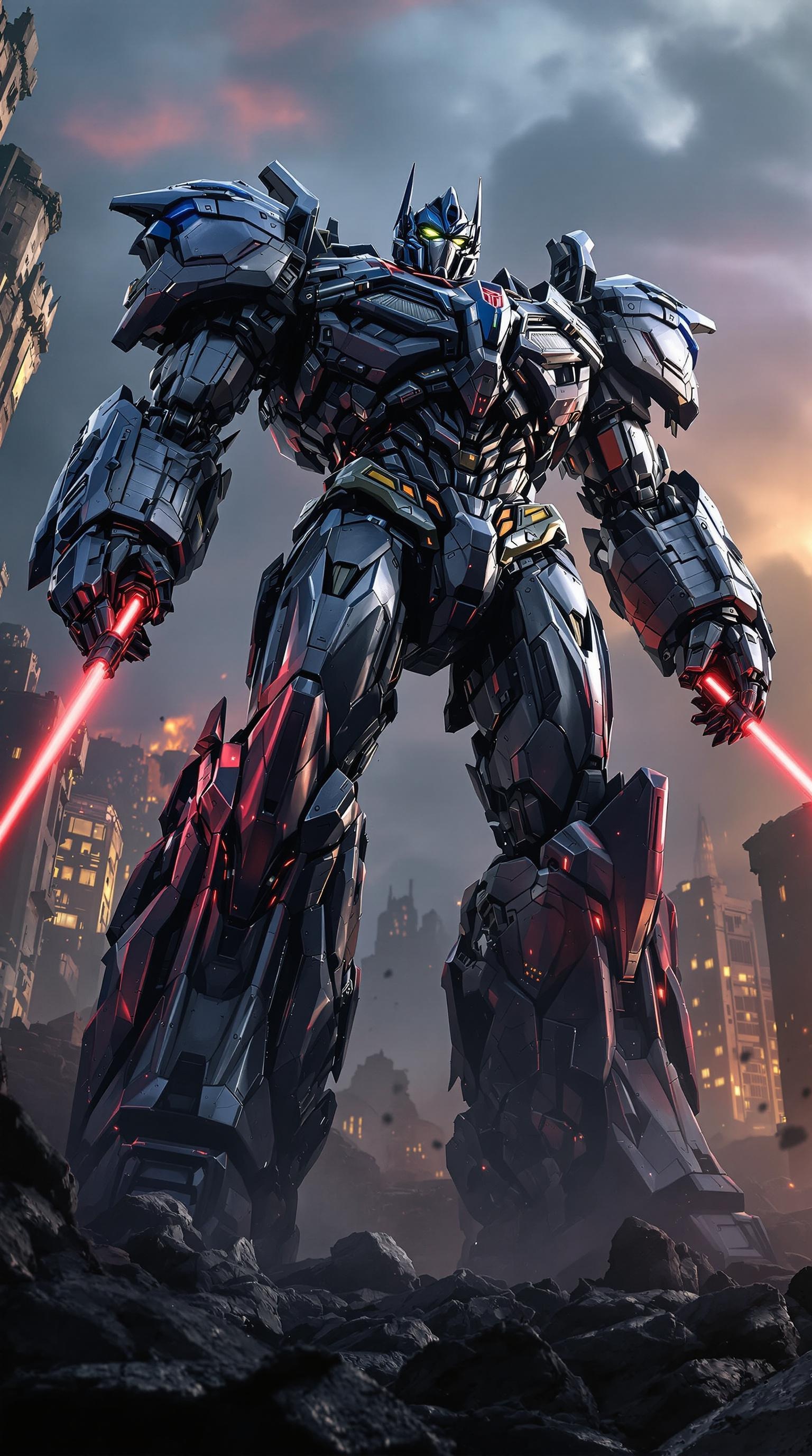 Megatron City Ruins Wallpaper