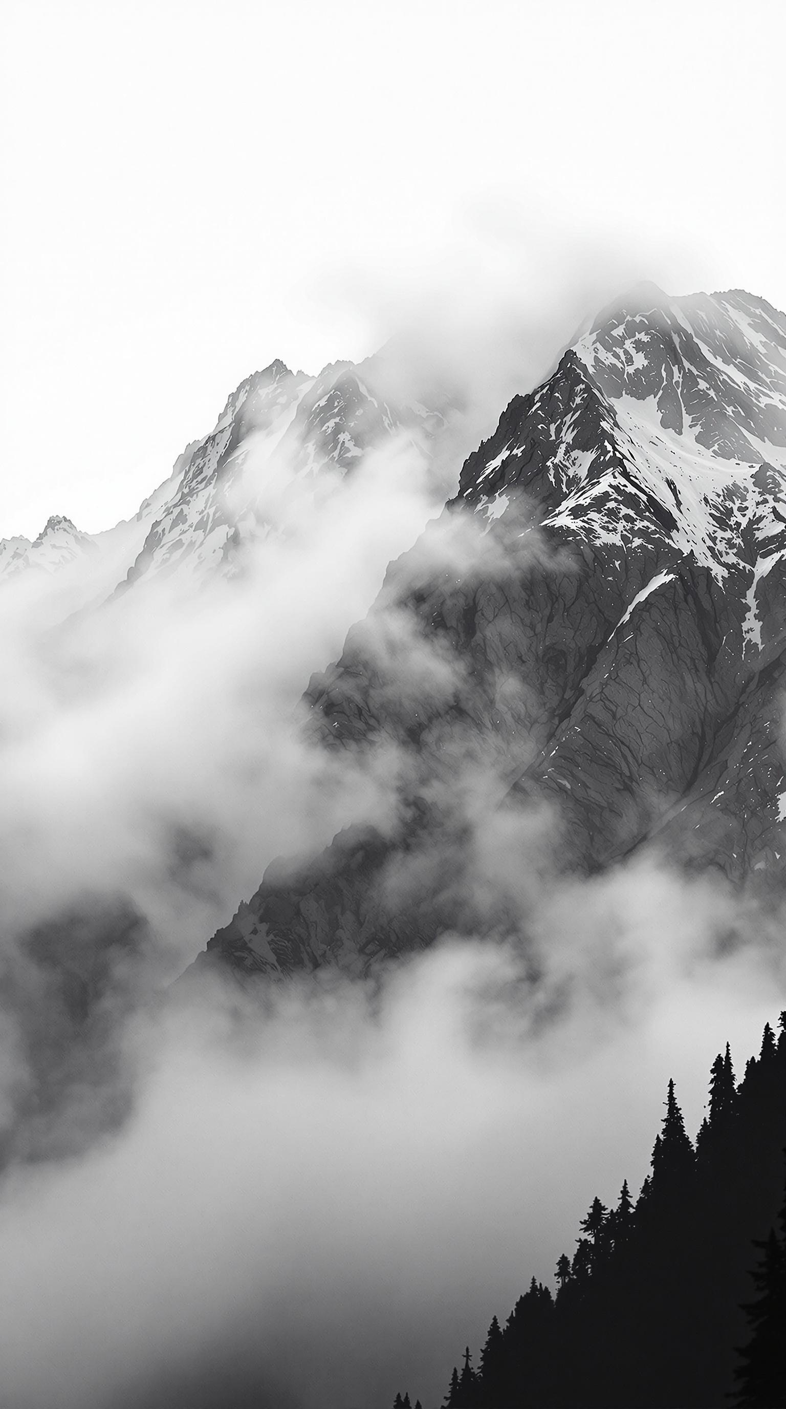 Minimalist Mountain Zen