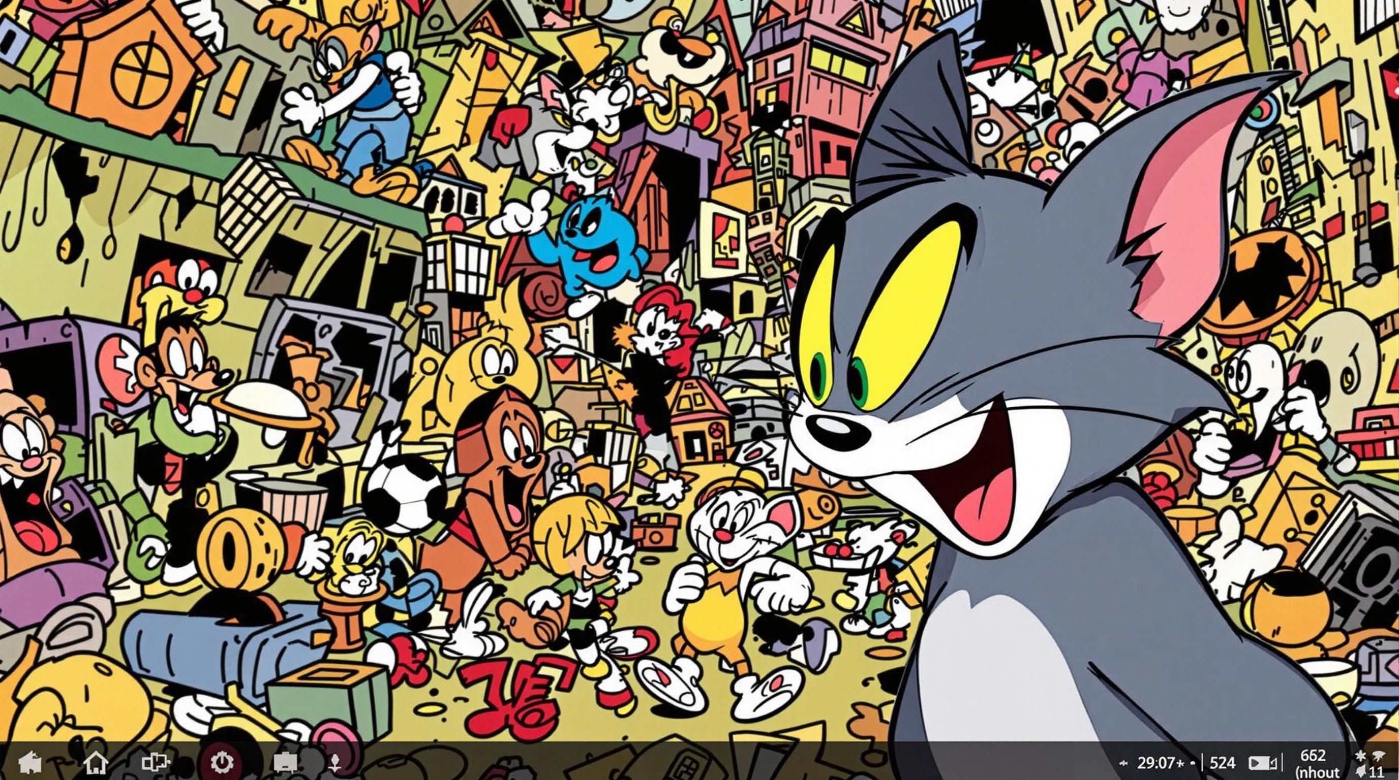 Mischievous Tom Wallpaper