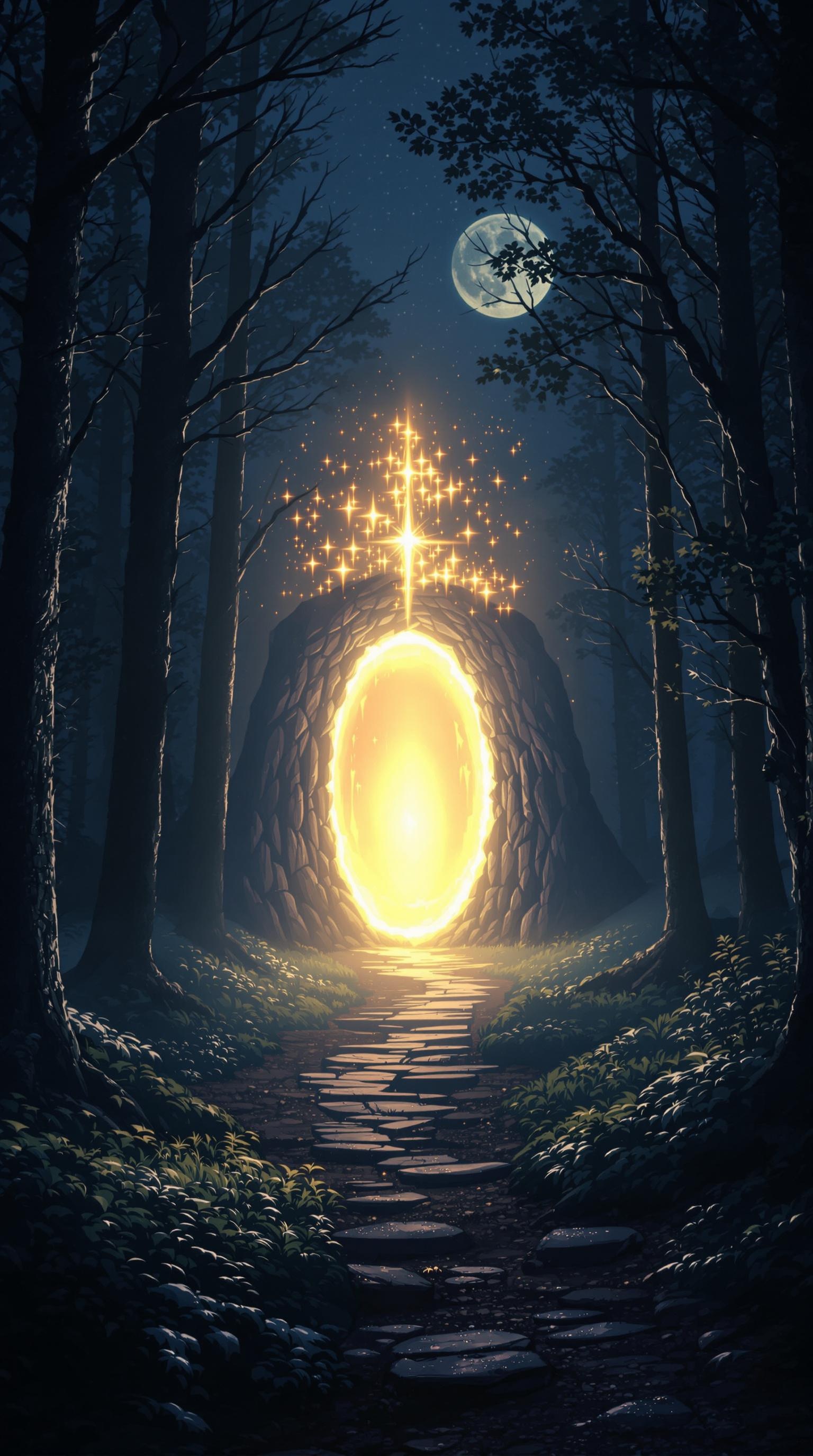 Mysterious Forest Portal
