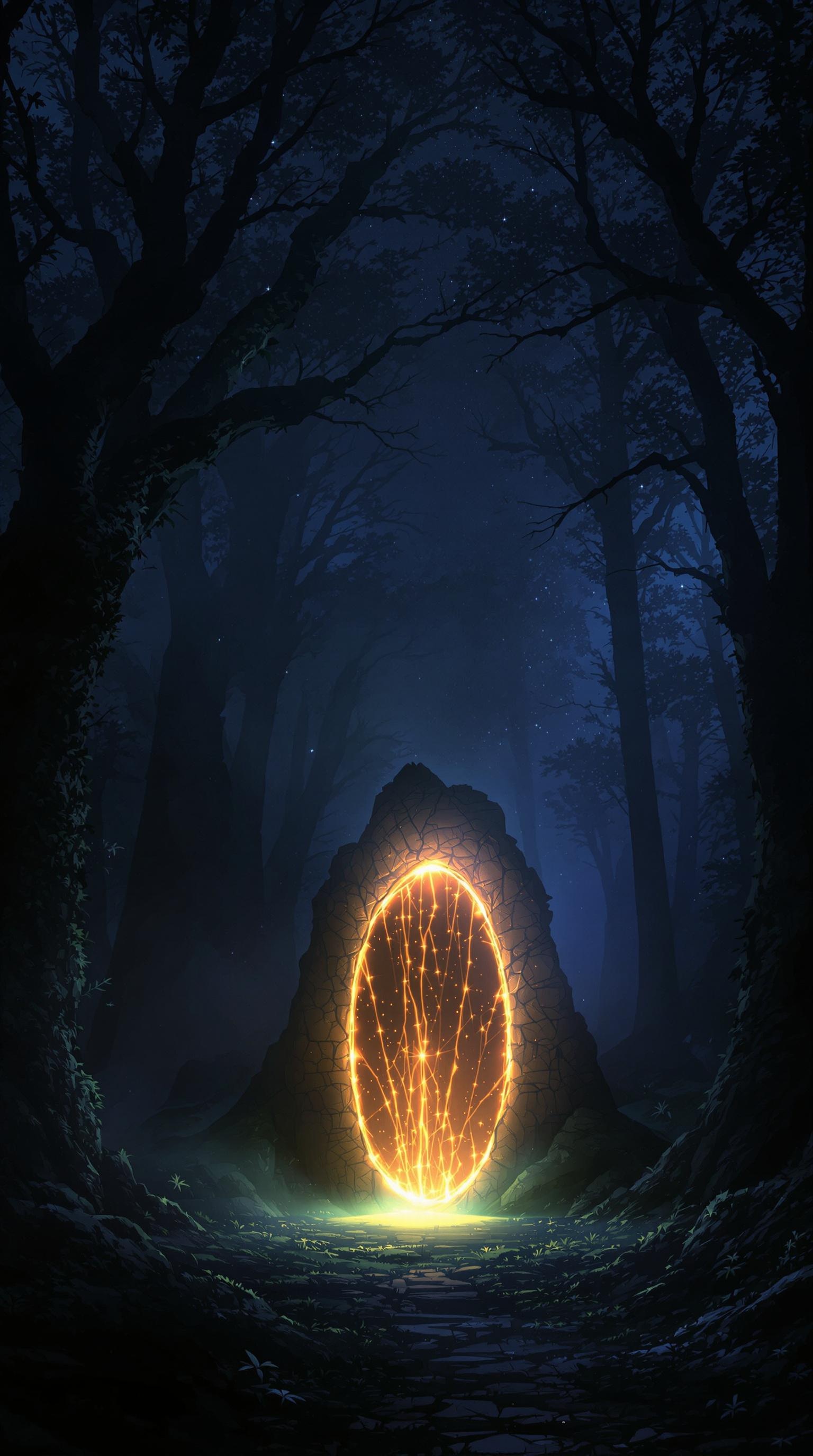 Mystic Forest Portal Glow