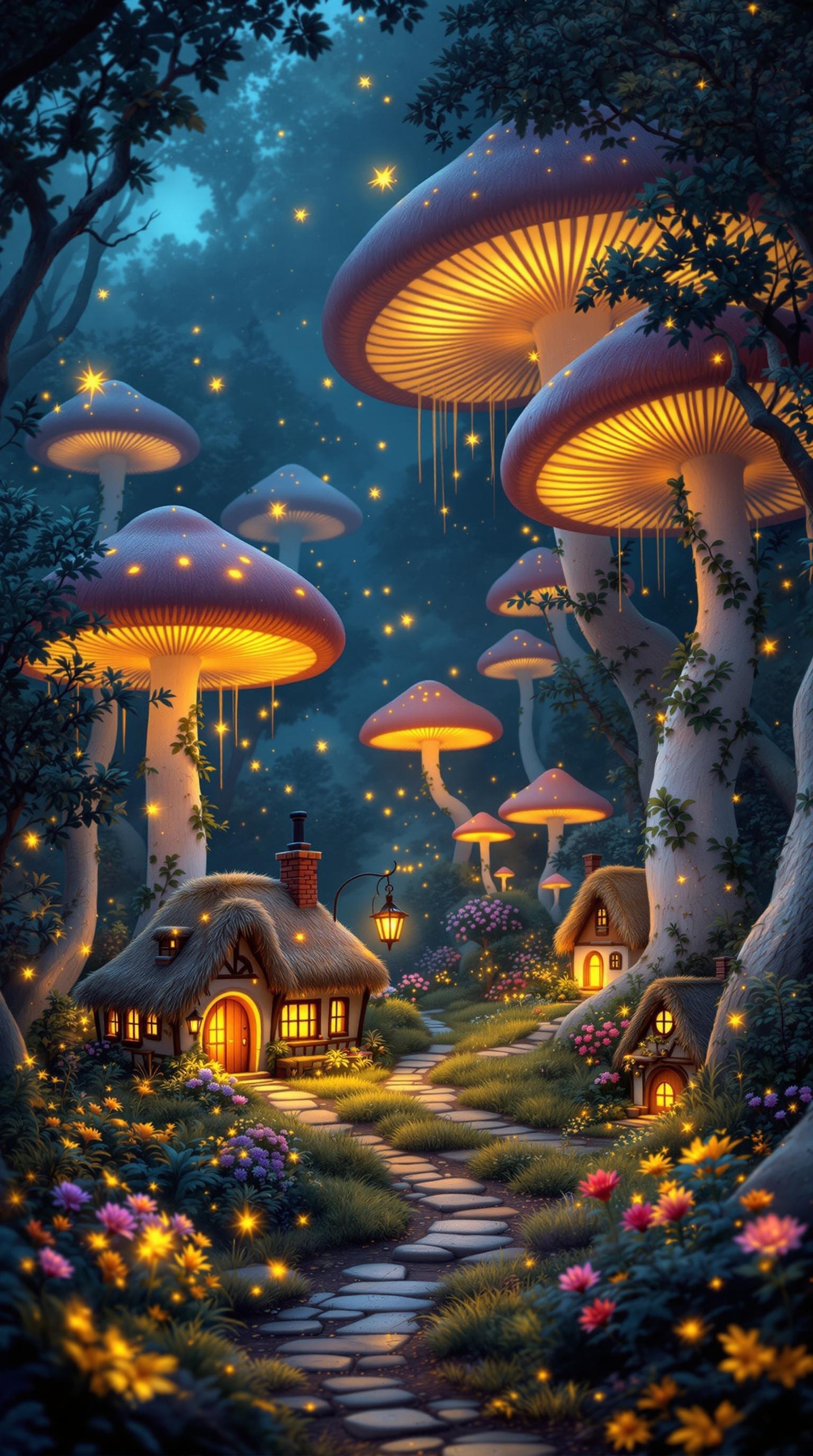 Mystic Mushroom Village