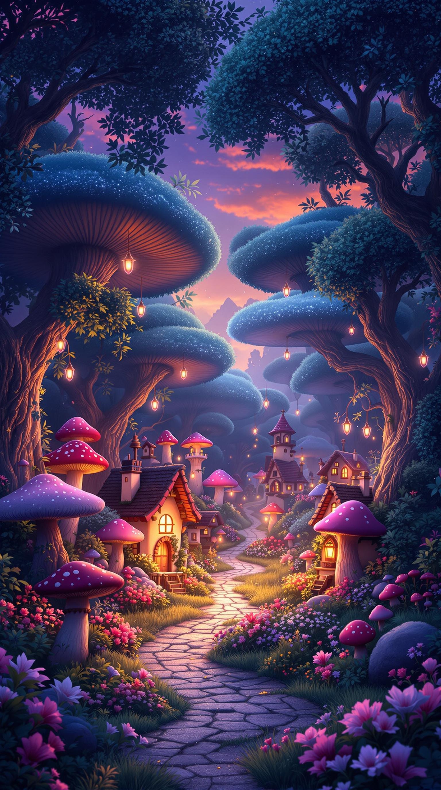Mystic Mushroom Village