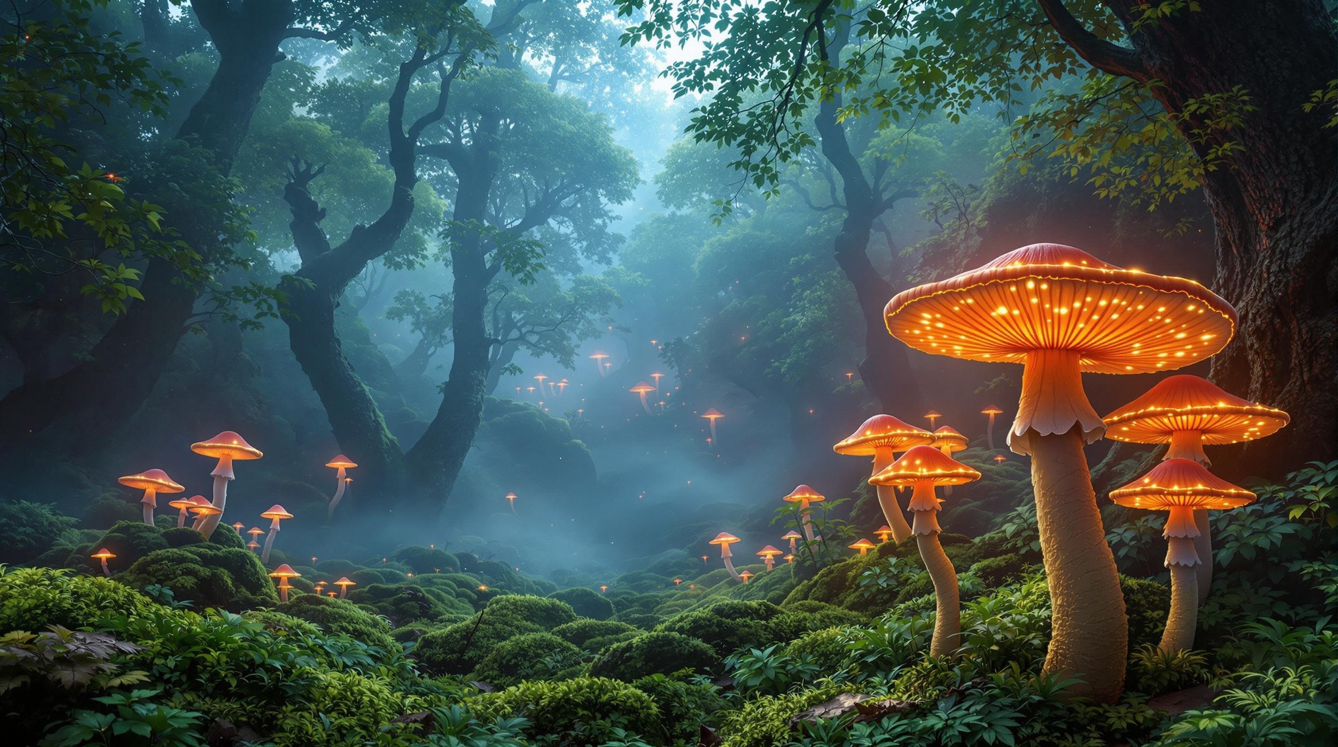 Mystical Forest Glow