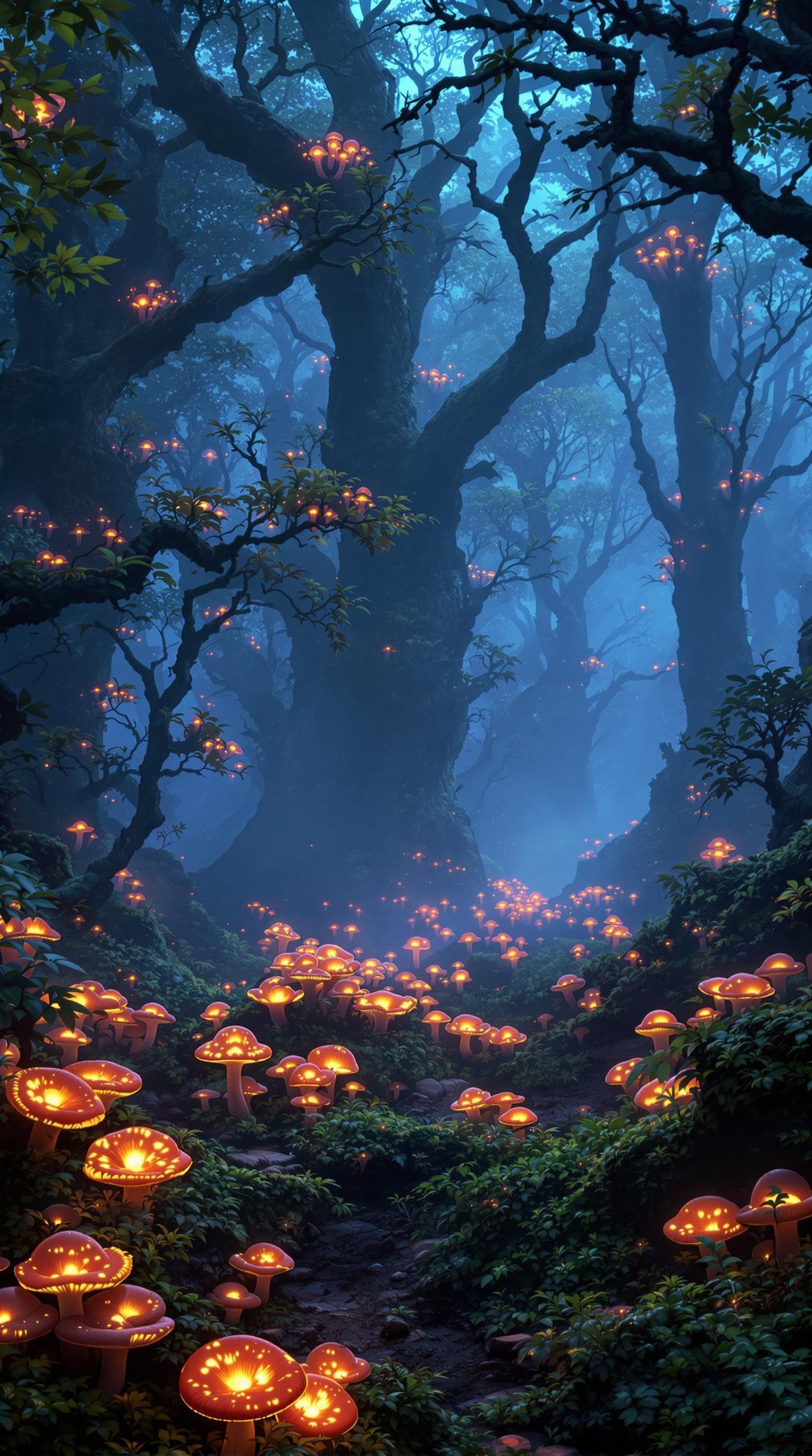 Mystical Forest Wallpaper