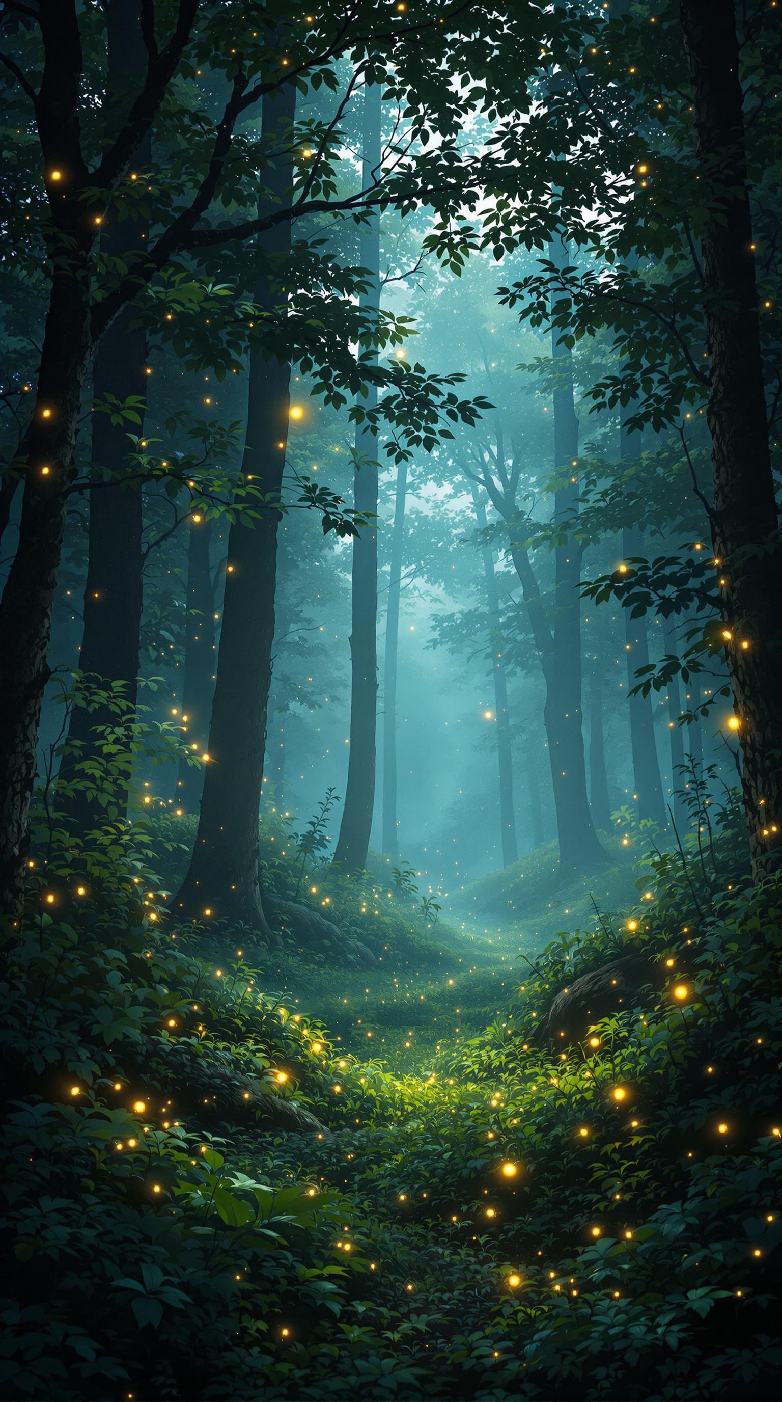 Mystical Summer Forest