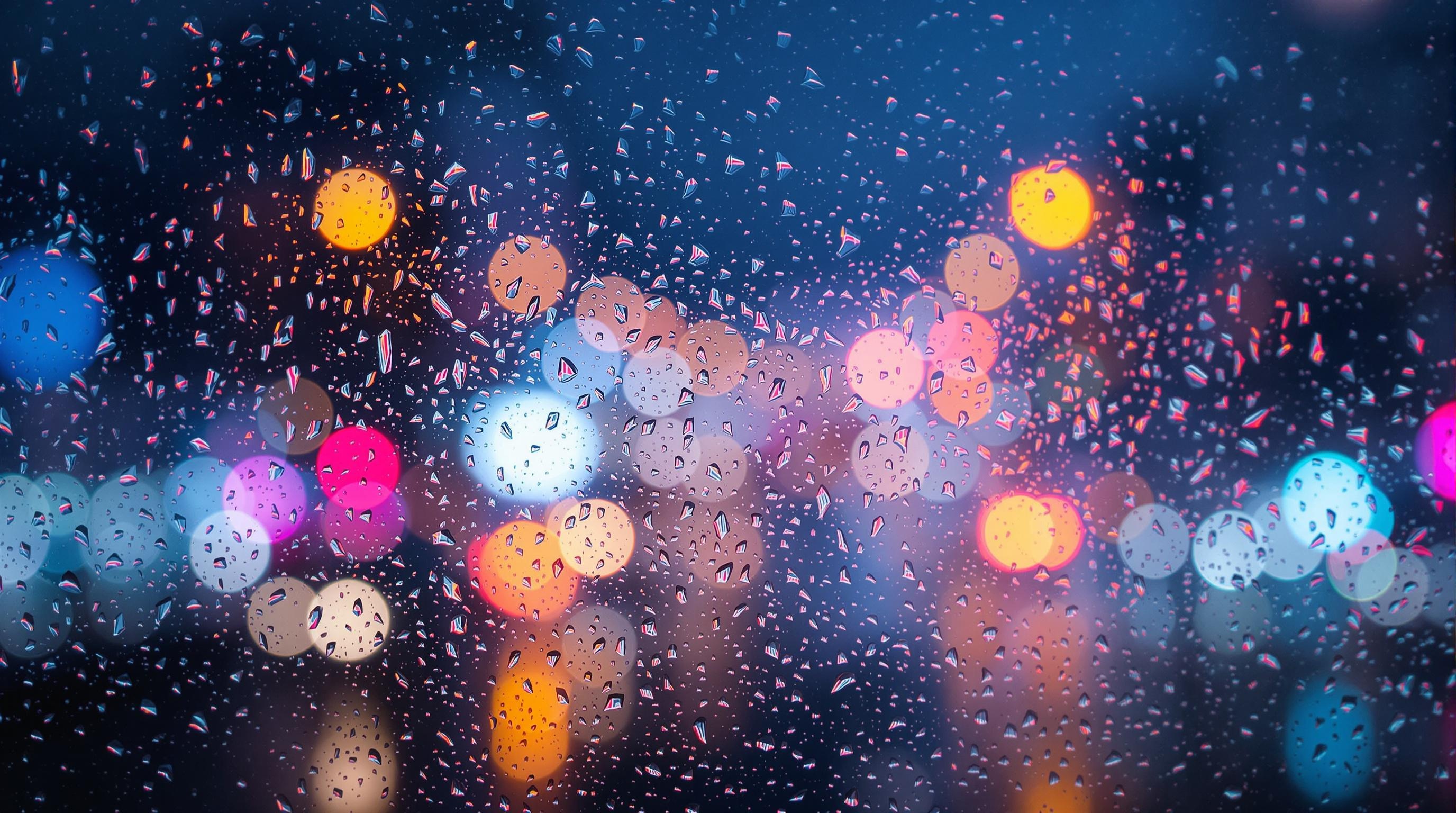 Neon Rain-Droplet City