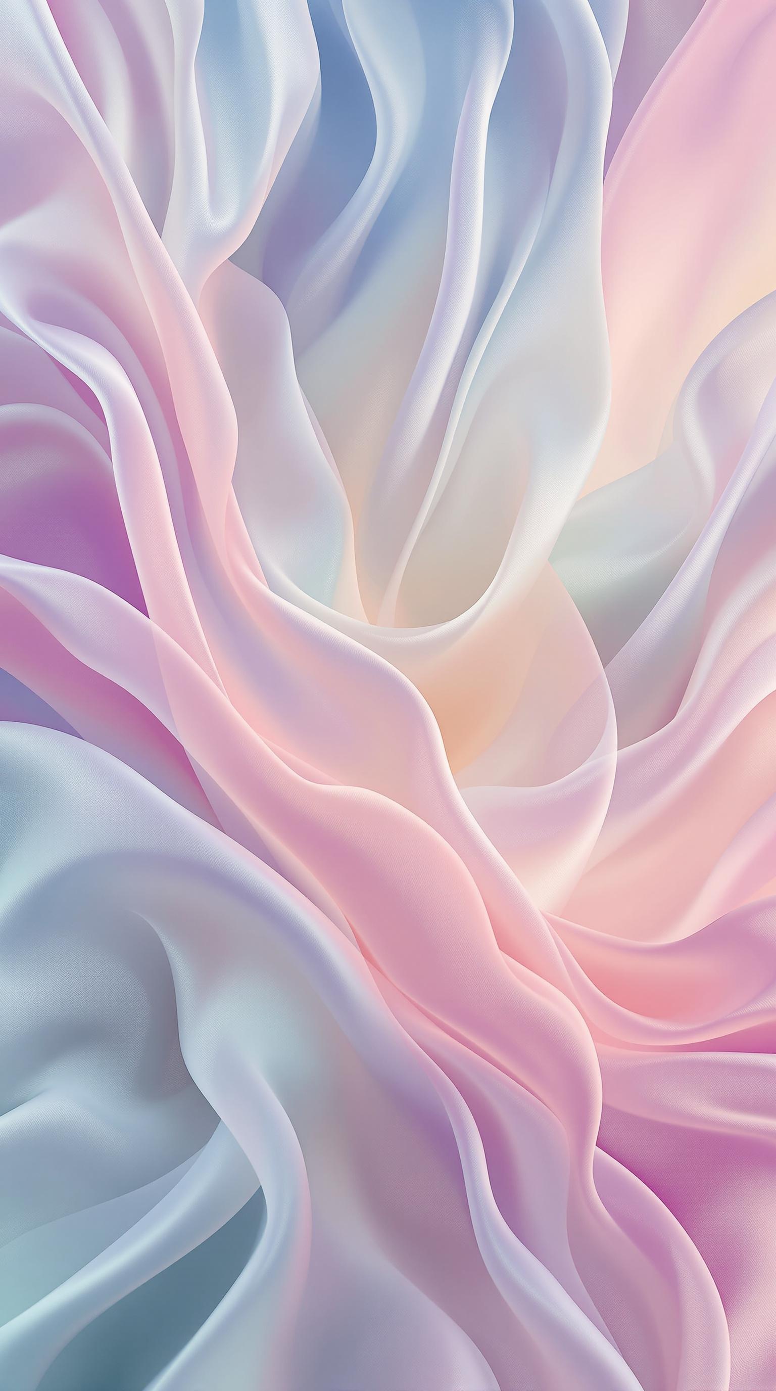 Pastel Silk Wallpaper