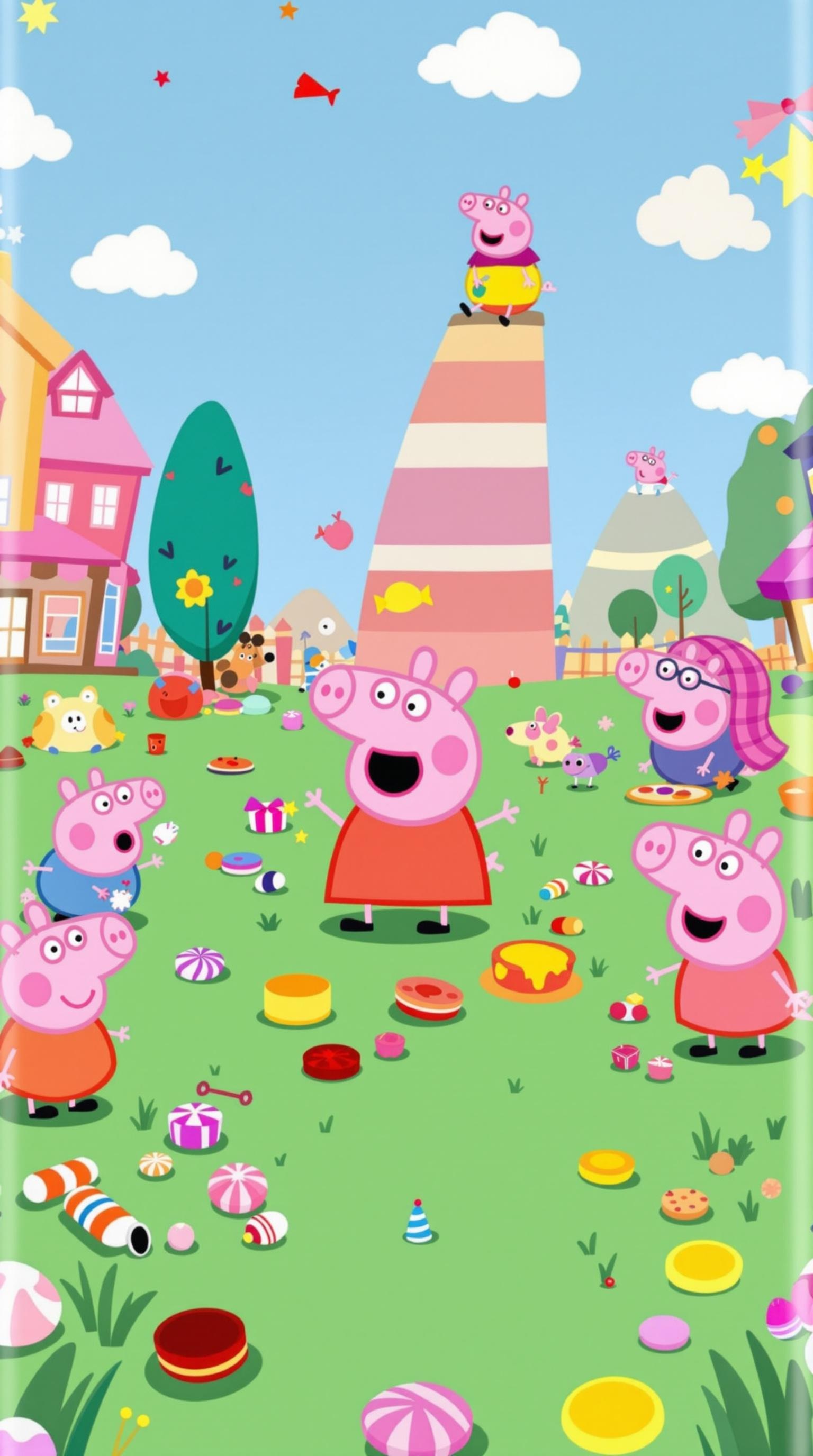Peppa Pig Fun Activity Wallpaper